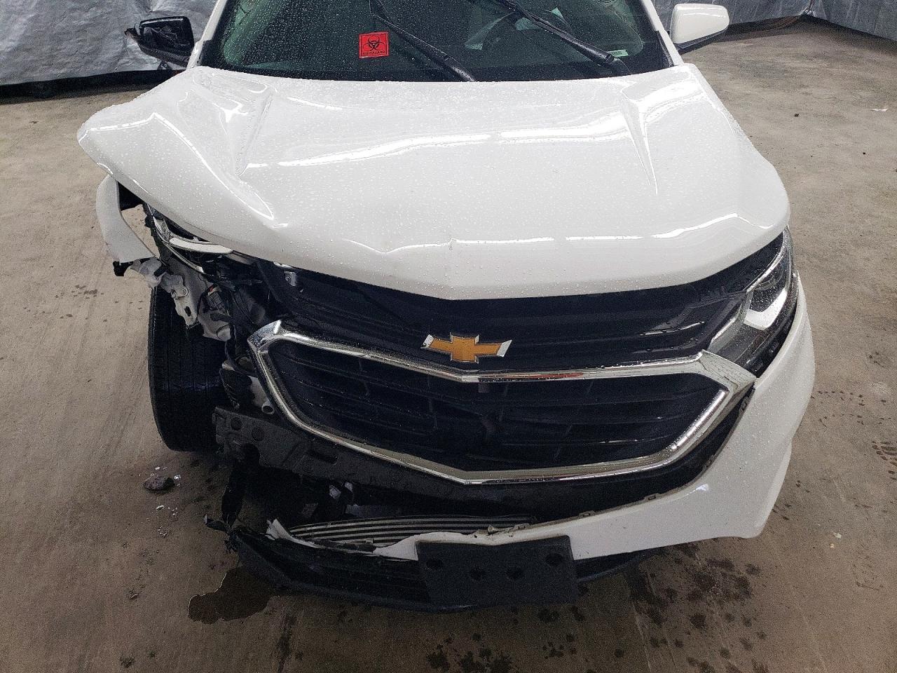 2018 Chevrolet Equinox Lt White vin: 2GNAXJEV8J6298632