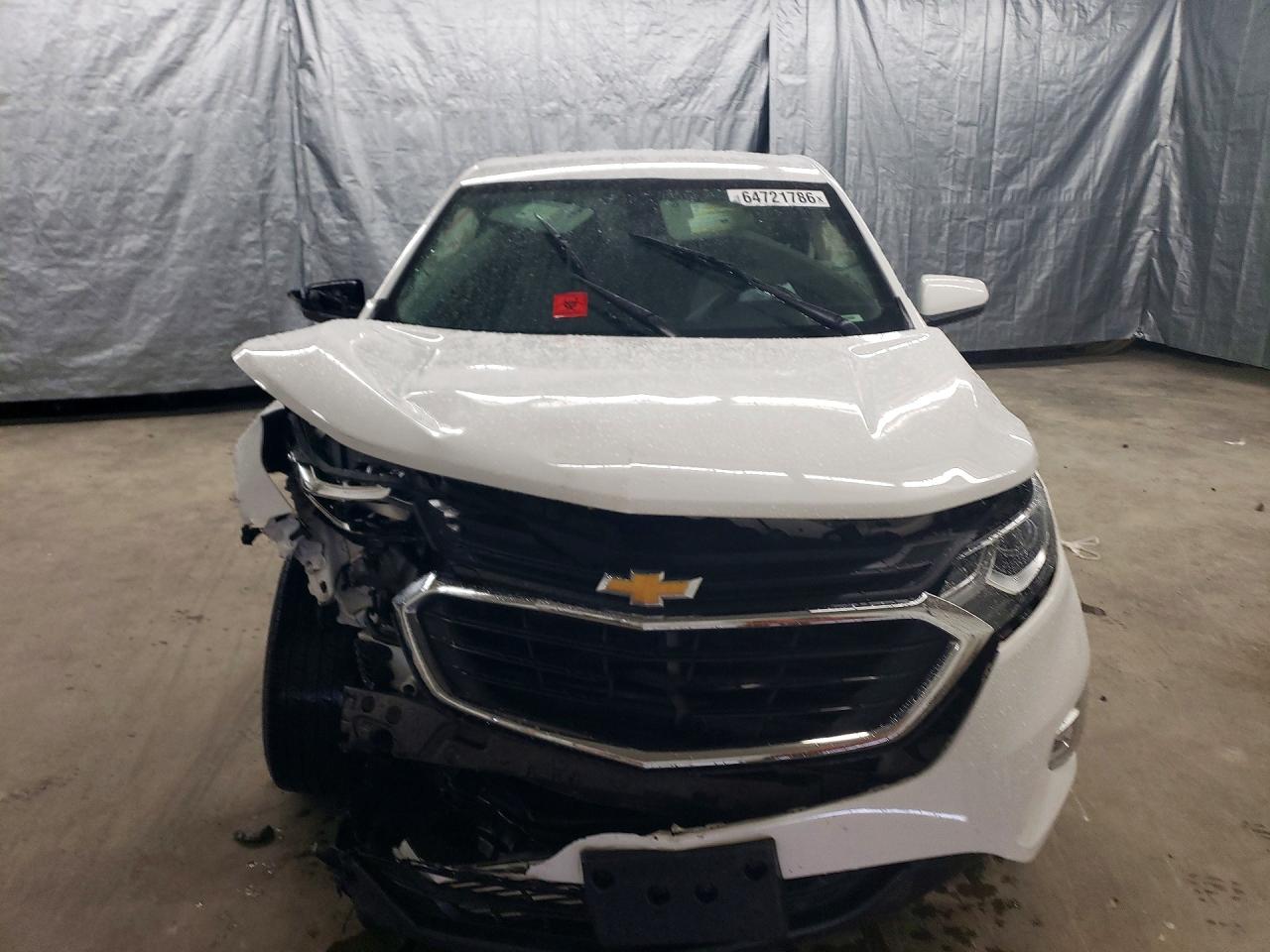 2018 Chevrolet Equinox Lt White vin: 2GNAXJEV8J6298632