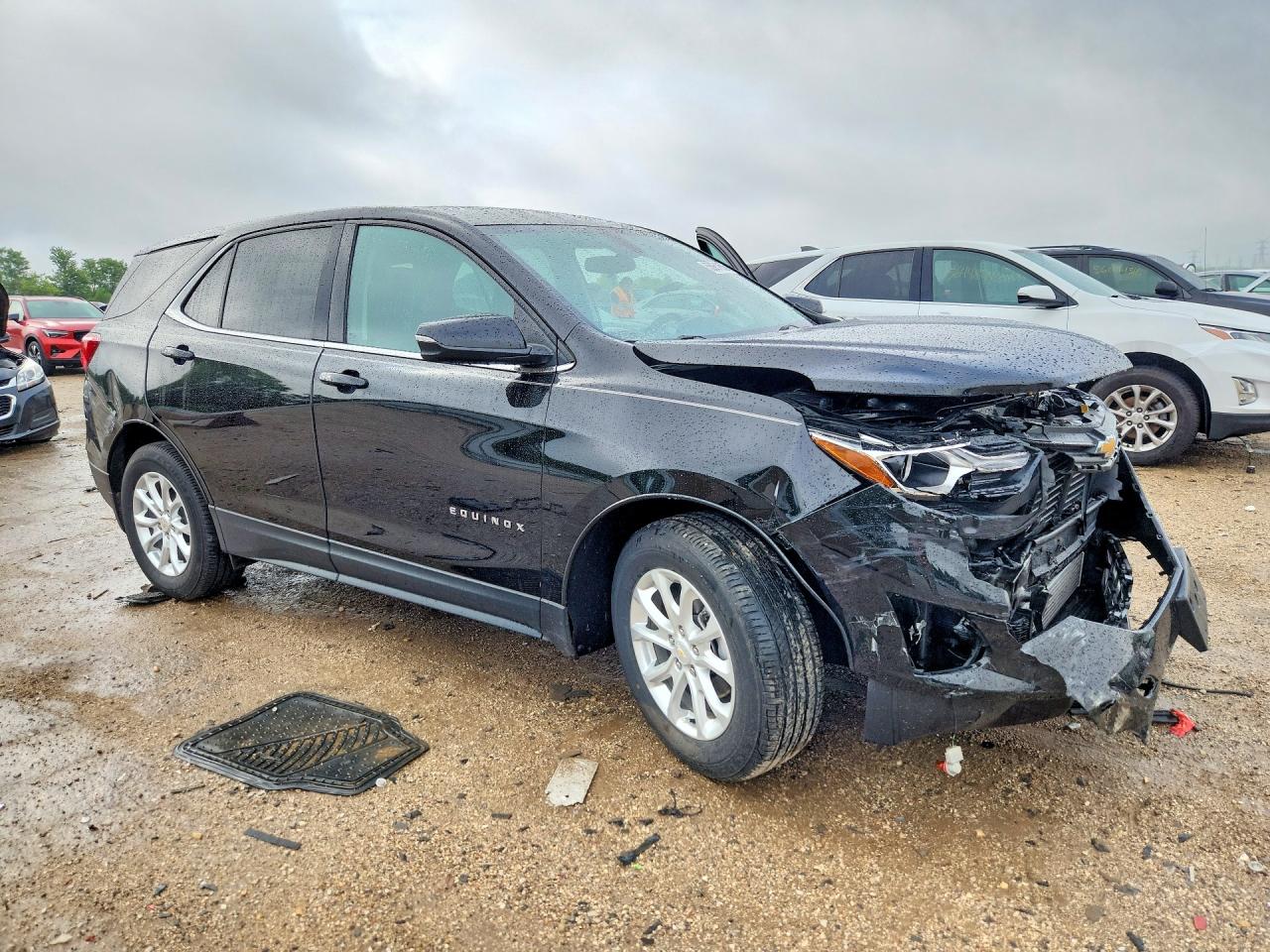 2018 Chevrolet Equinox Lt Black vin: 2GNAXJEV8J6351362