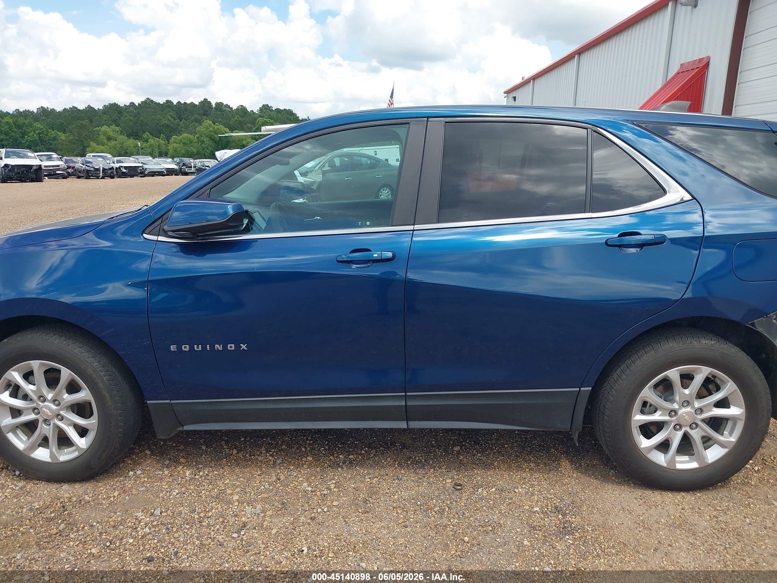 2021 Chevrolet Equinox Fwd 2fl Blue vin: 2GNAXJEV8M6150825