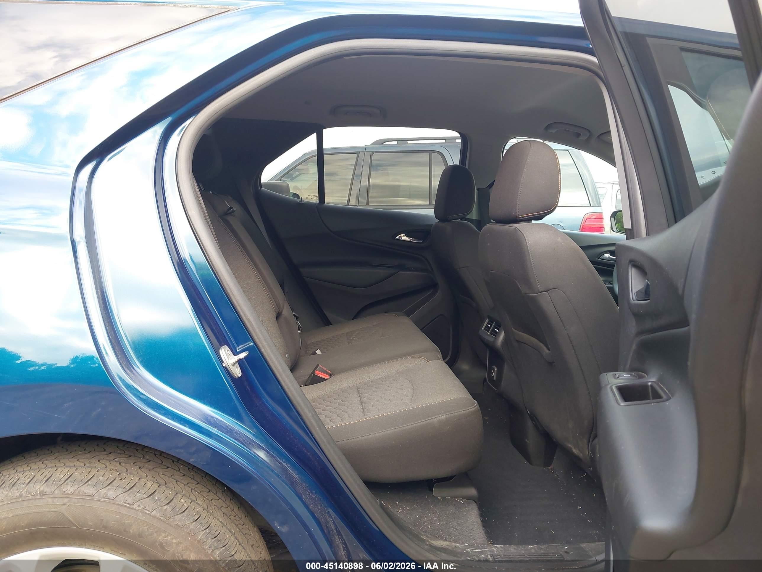 2021 Chevrolet Equinox Fwd 2fl Blue vin: 2GNAXJEV8M6150825