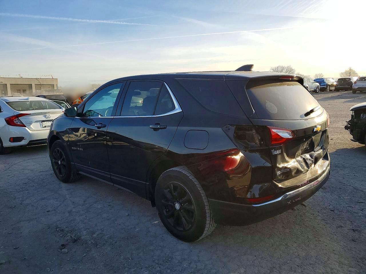 2018 Chevrolet Equinox Lt Черный vin: 2GNAXJEV9J6132961