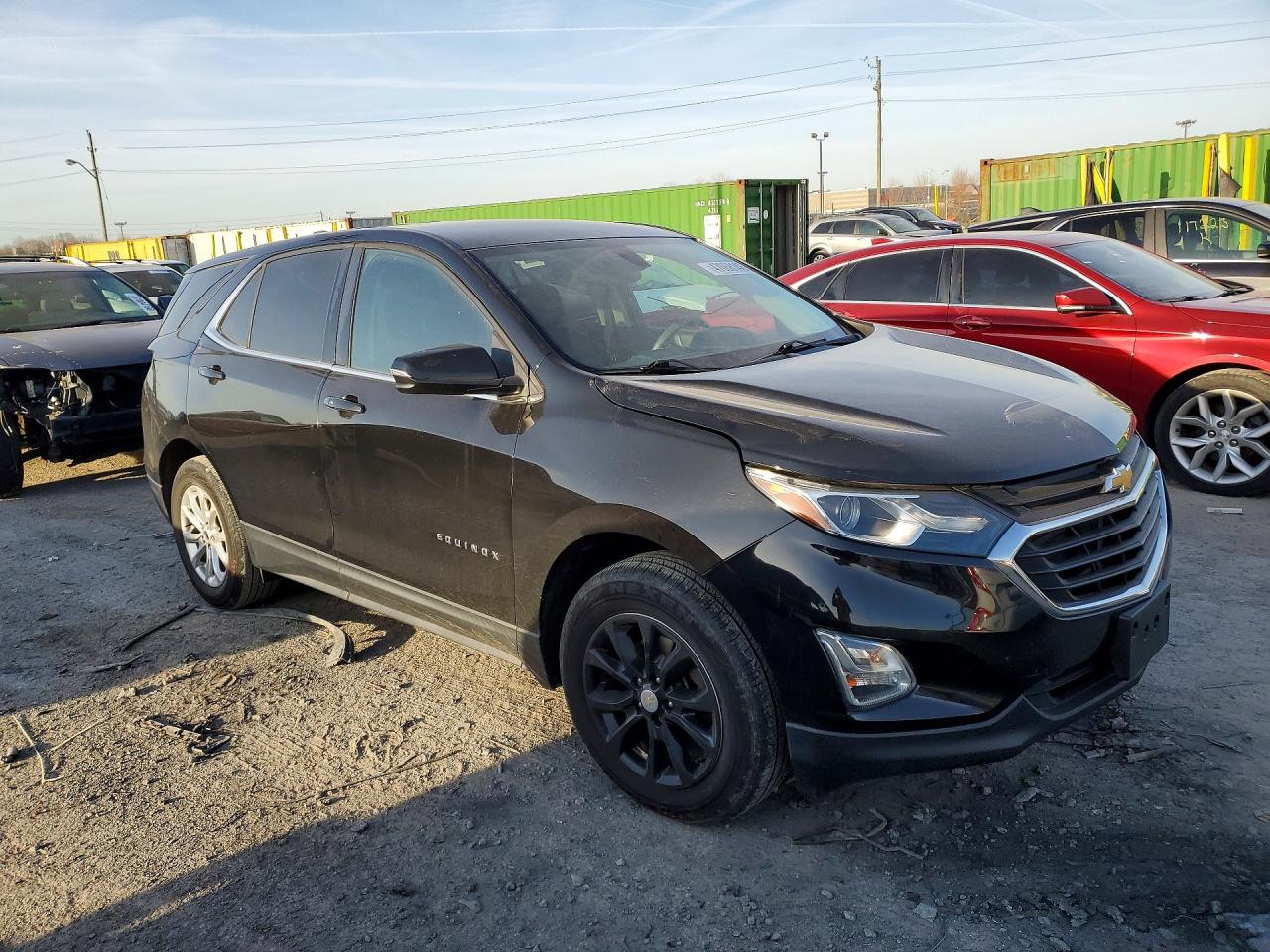 2018 Chevrolet Equinox Lt Черный vin: 2GNAXJEV9J6132961