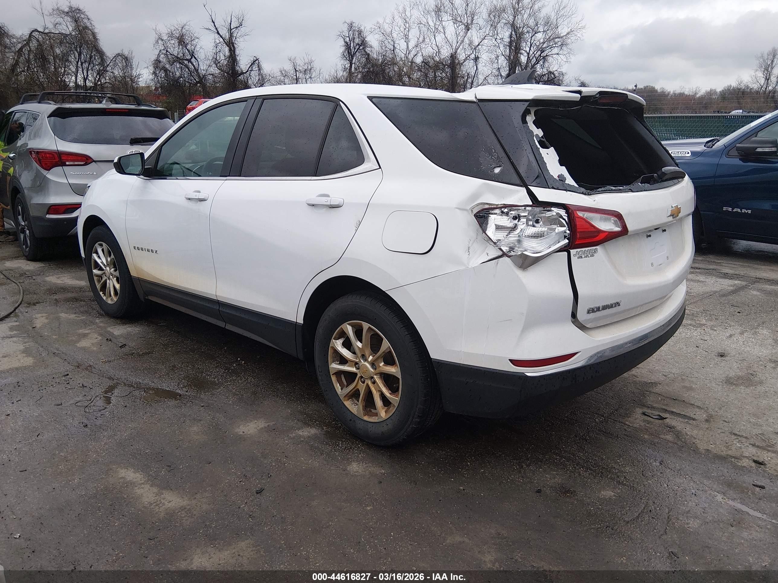 2018 Chevrolet Equinox Lt Белый vin: 2GNAXJEV9J6200949