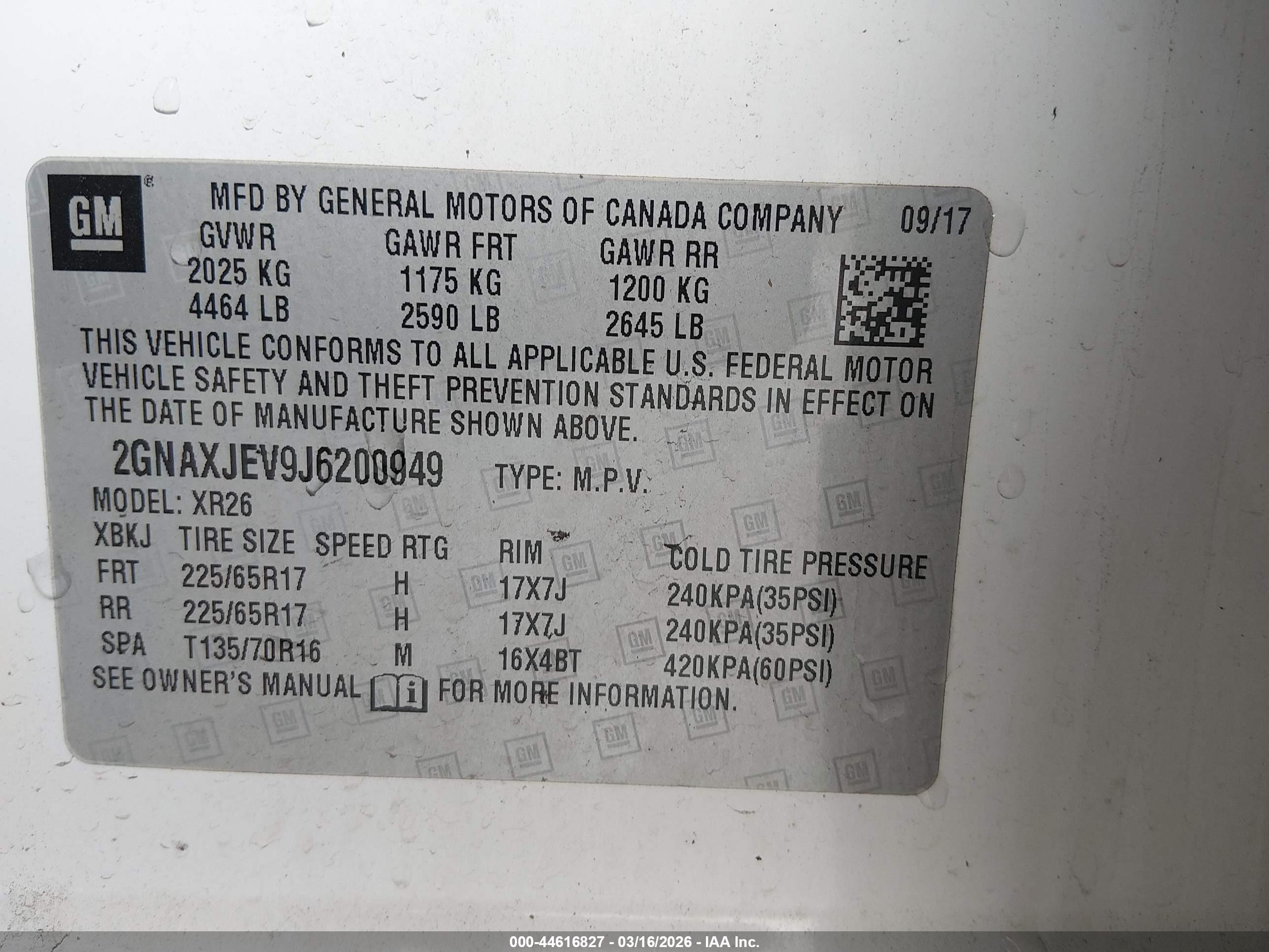 2018 Chevrolet Equinox Lt Белый vin: 2GNAXJEV9J6200949