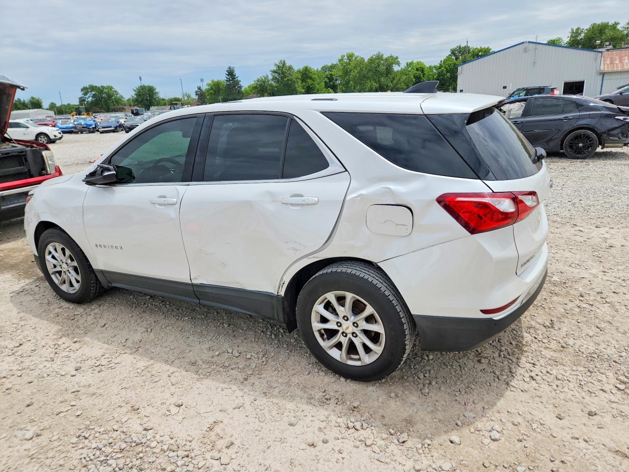 2018 Chevrolet Equinox White vin: 2GNAXJEVXJ6266622