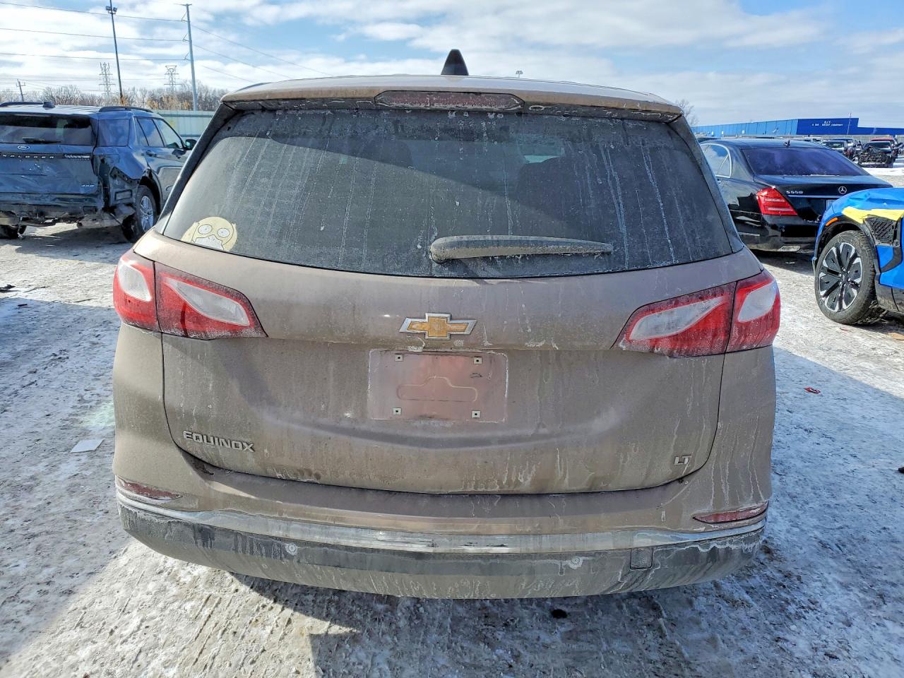 2019 Chevrolet Equinox Lt Tan vin: 2GNAXJEVXK6224792
