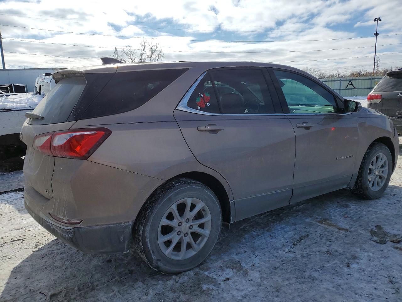 2019 Chevrolet Equinox Lt Tan vin: 2GNAXJEVXK6224792