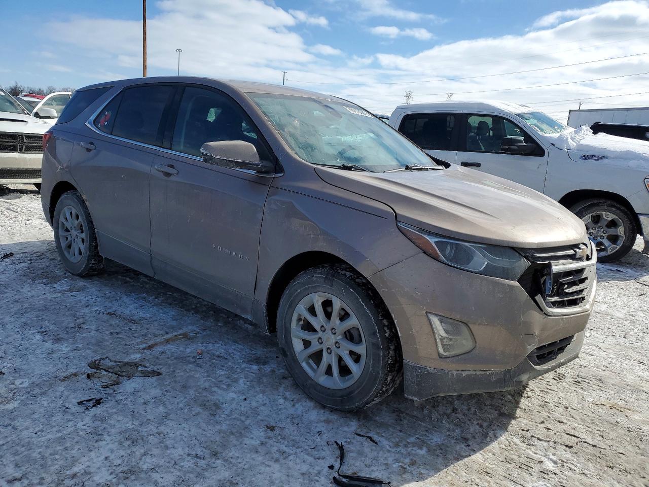 2019 Chevrolet Equinox Lt Tan vin: 2GNAXJEVXK6224792