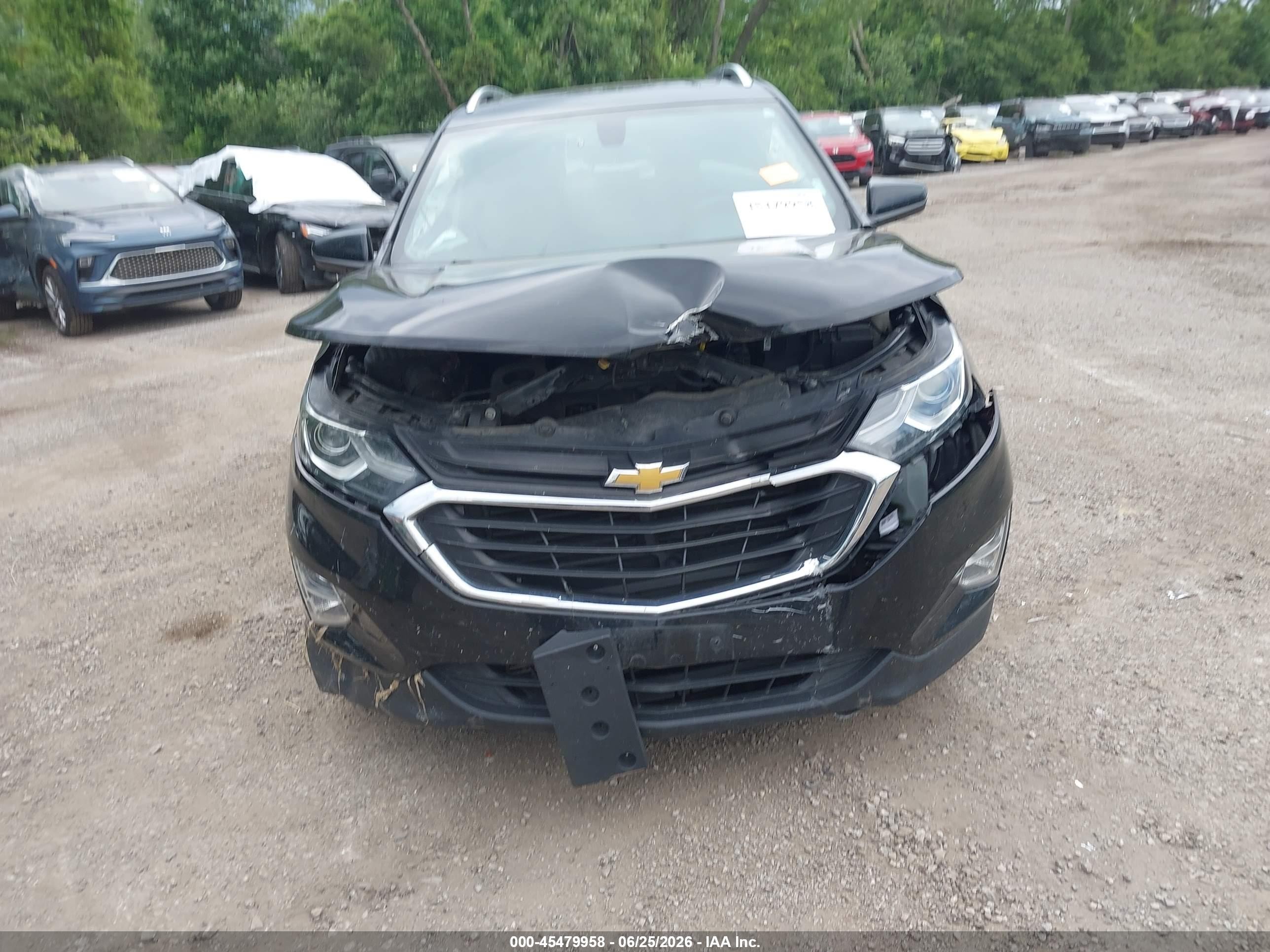 2019 Chevrolet Equinox Lt Black vin: 2GNAXKEV0K6233068