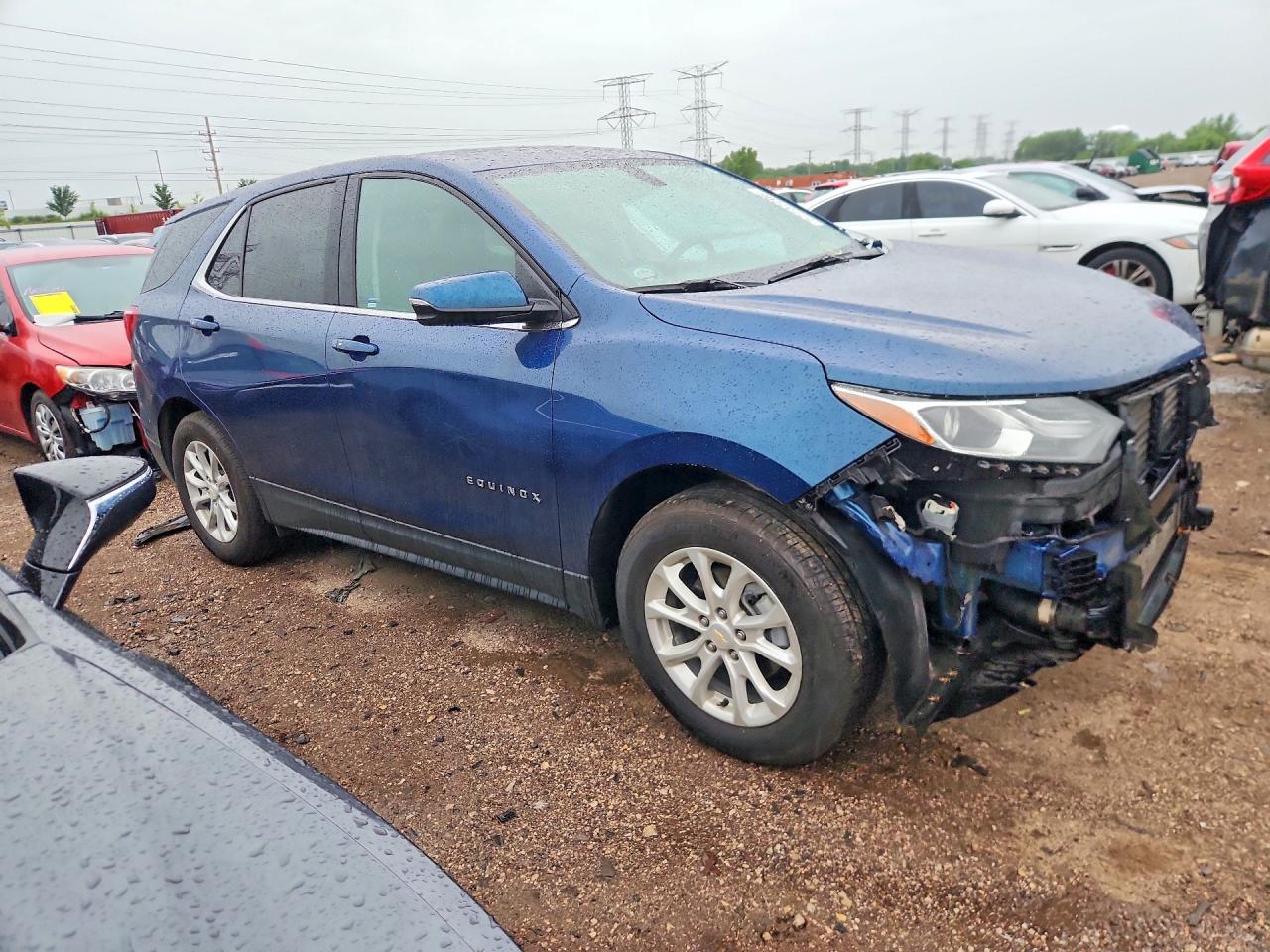 2019 Chevrolet Equinox Lt Blue vin: 2GNAXKEV1K6179330