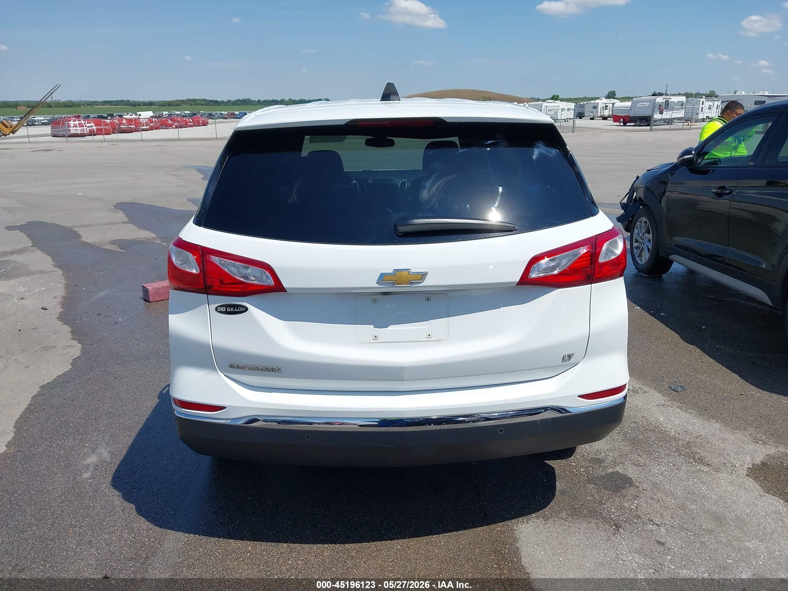 2020 Chevrolet Equinox Fwd Lt 1.5l Turbo Белый vin: 2GNAXKEV1L6167227
