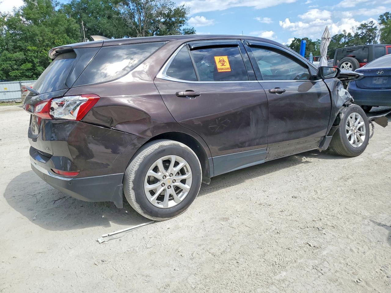 2020 Chevrolet Equinox Lt Коричневый vin: 2GNAXKEV2L6103052