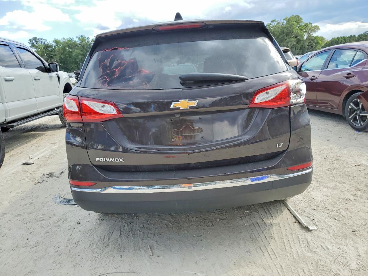 2020 Chevrolet Equinox Lt Коричневый vin: 2GNAXKEV2L6103052