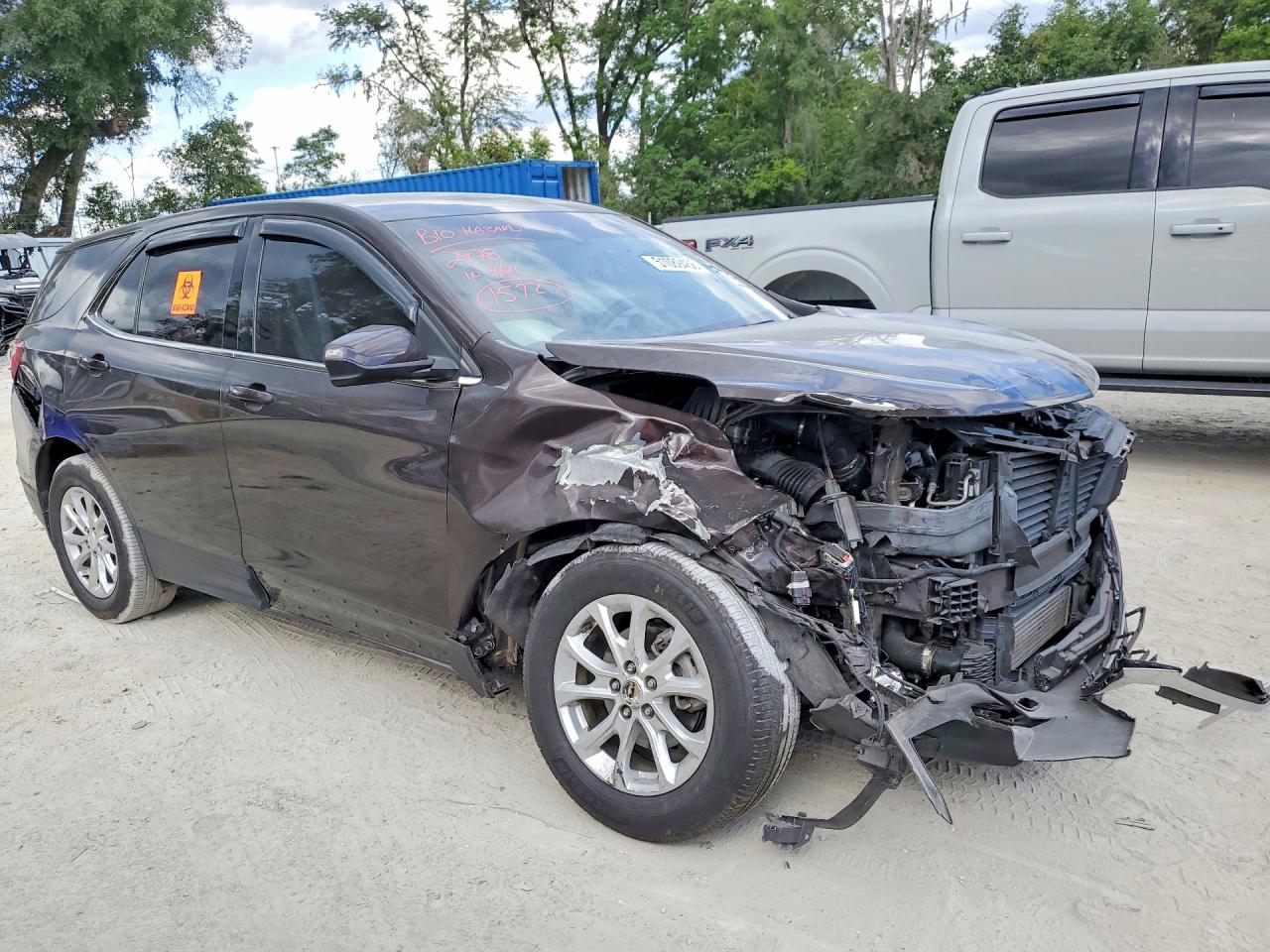 2020 Chevrolet Equinox Lt Коричневый vin: 2GNAXKEV2L6103052