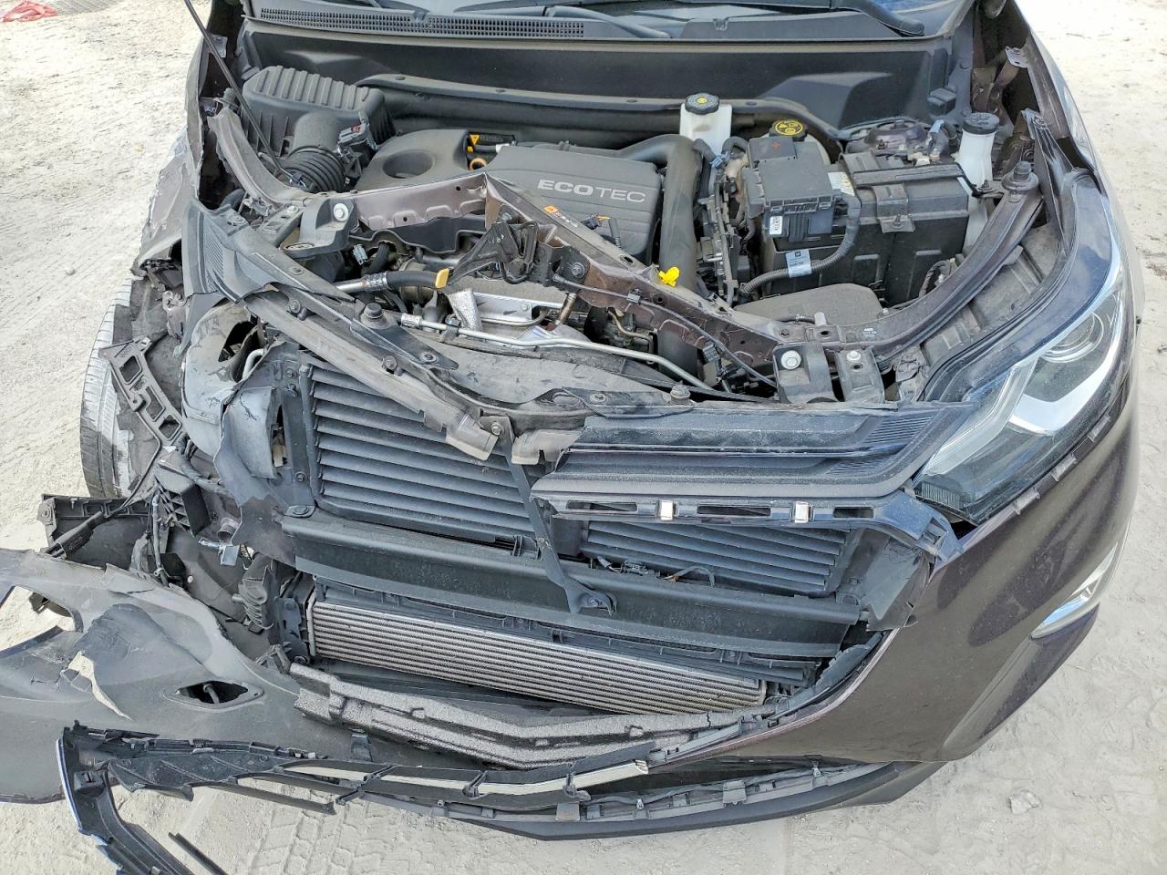 2020 Chevrolet Equinox Lt Коричневый vin: 2GNAXKEV2L6103052