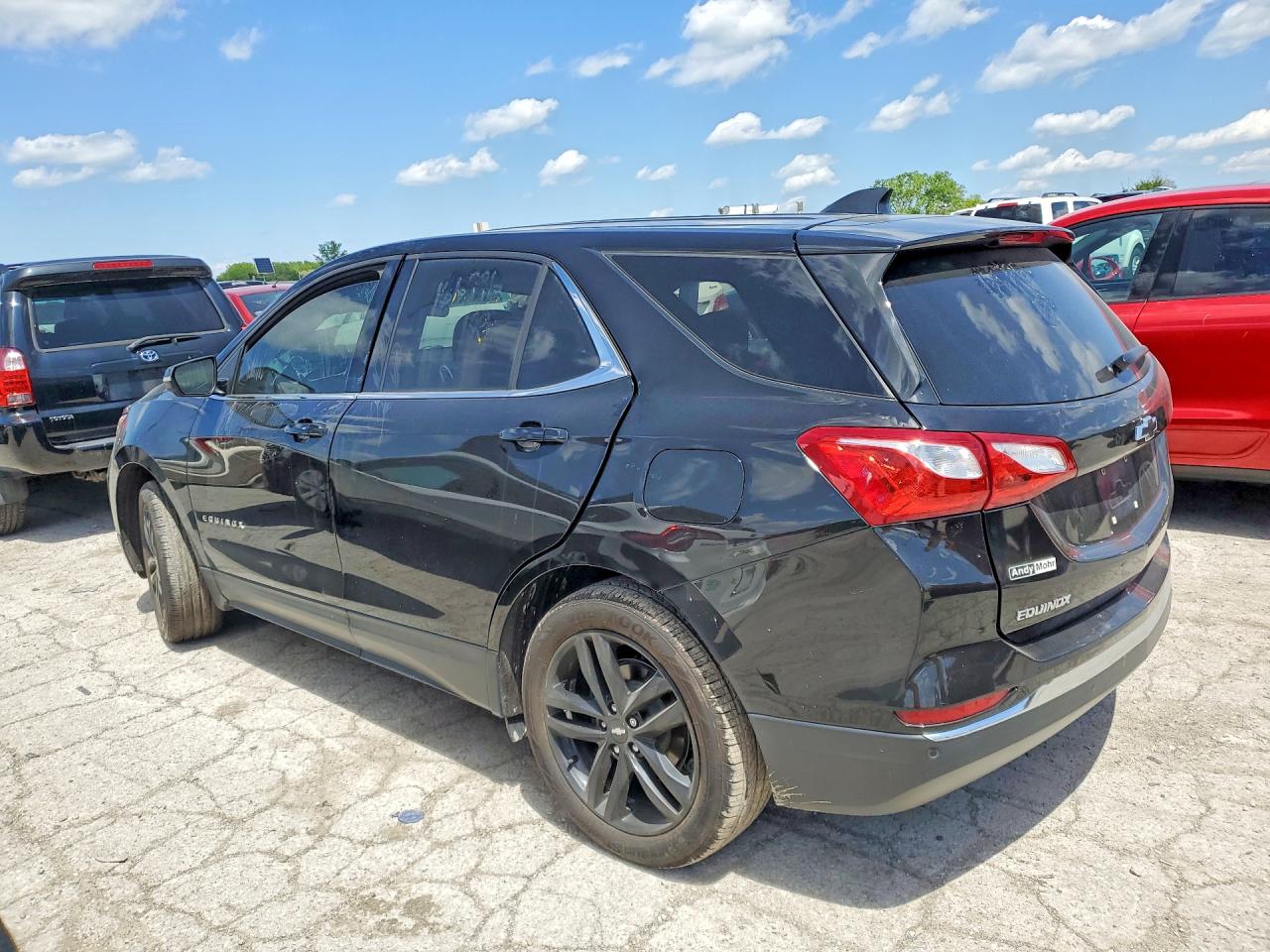2020 Chevrolet Equinox Lt Black vin: 2GNAXKEV2L6166796