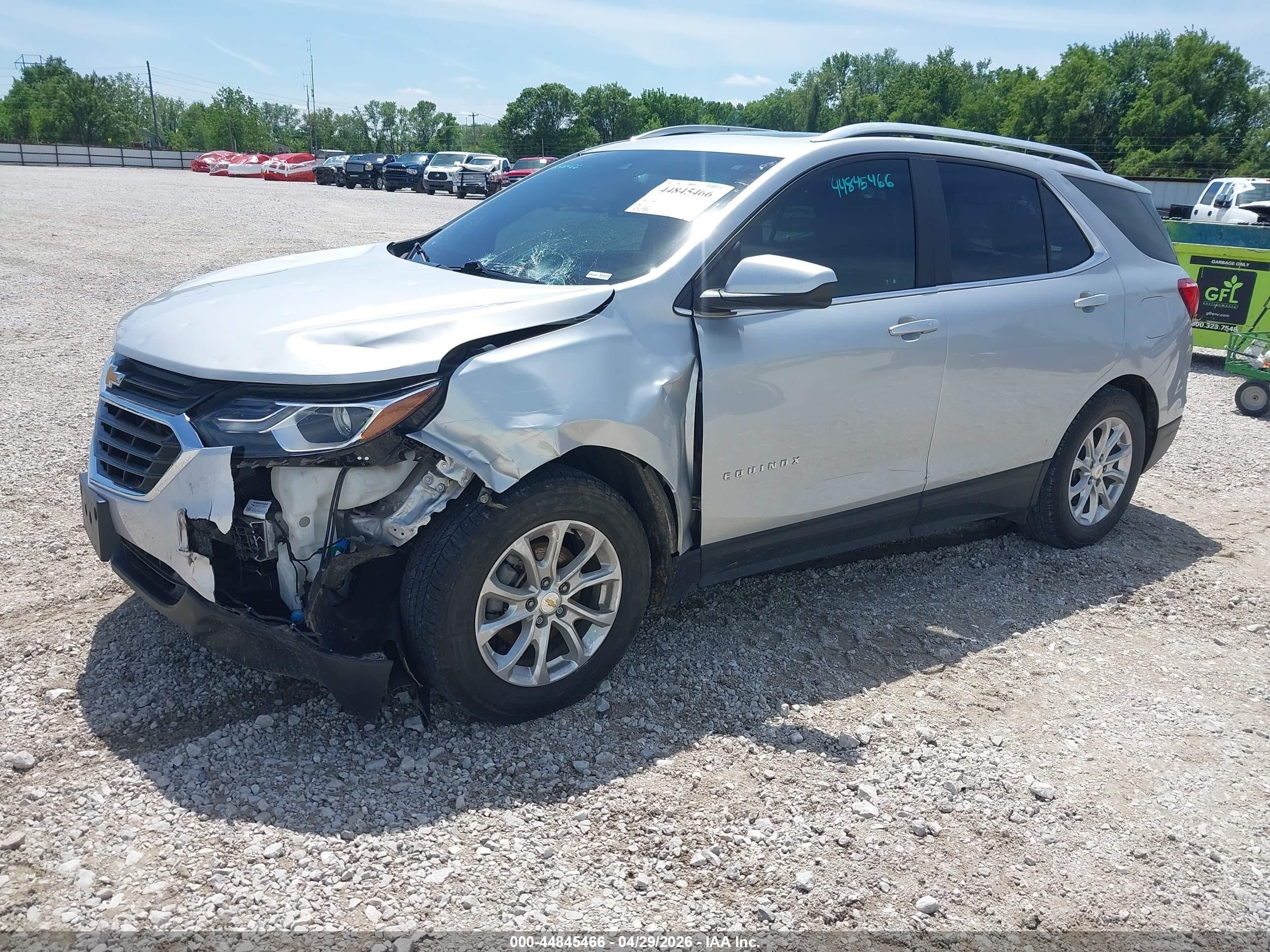 2021 Chevrolet Equinox Fwd Lt Silver vin: 2GNAXKEV2M6138384
