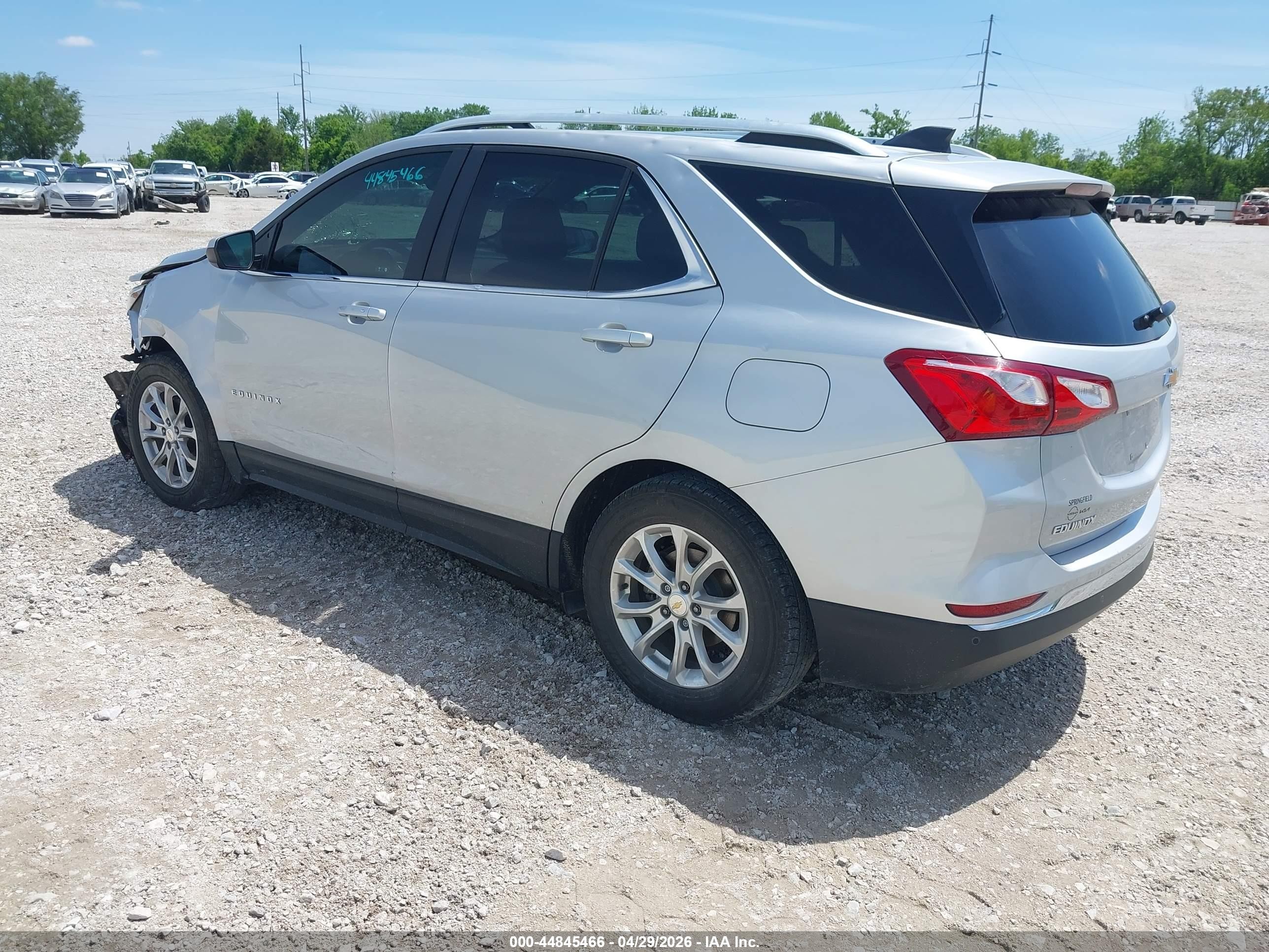 2021 Chevrolet Equinox Fwd Lt Silver vin: 2GNAXKEV2M6138384