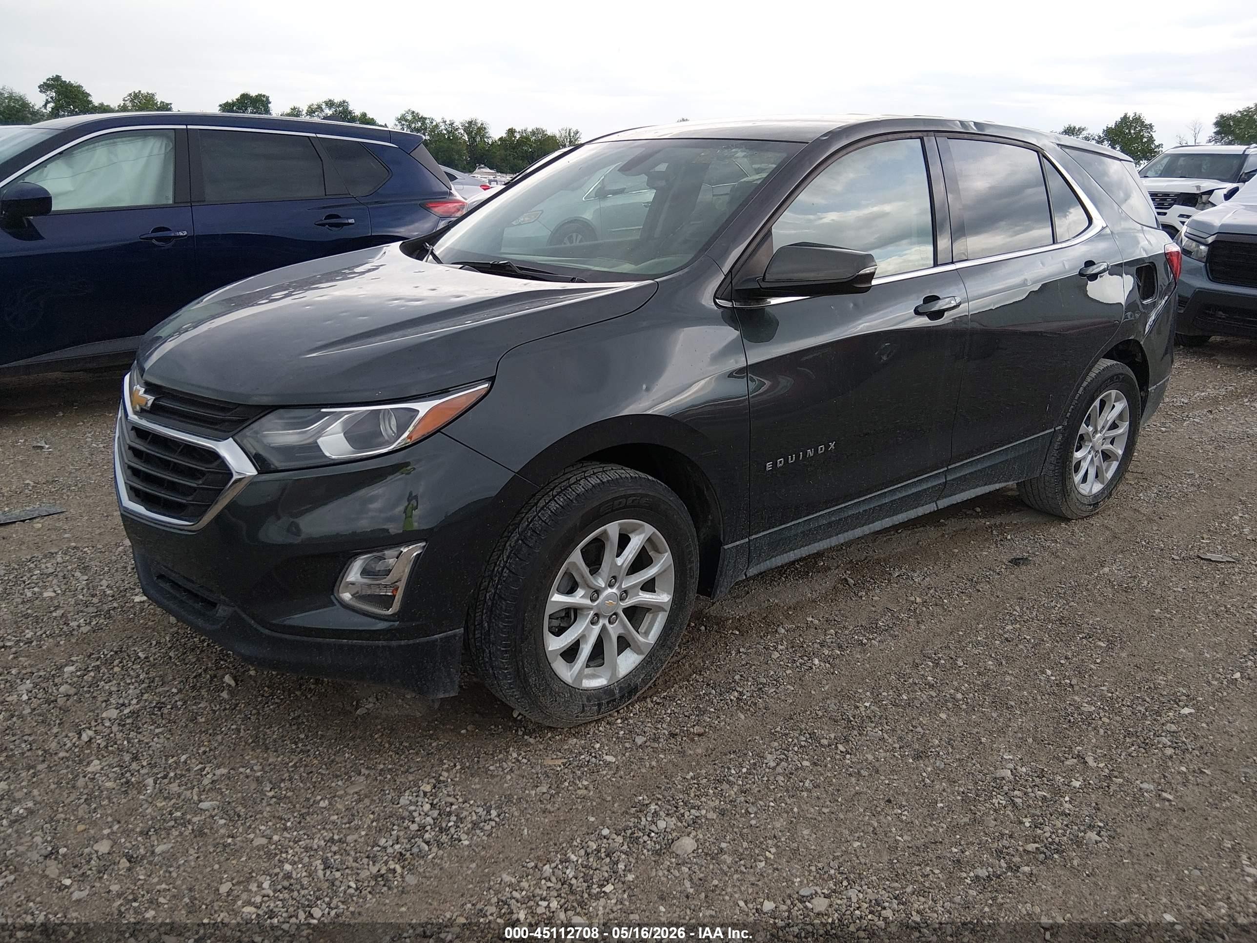 2019 Chevrolet Equinox Lt Gray vin: 2GNAXKEV3K6161072