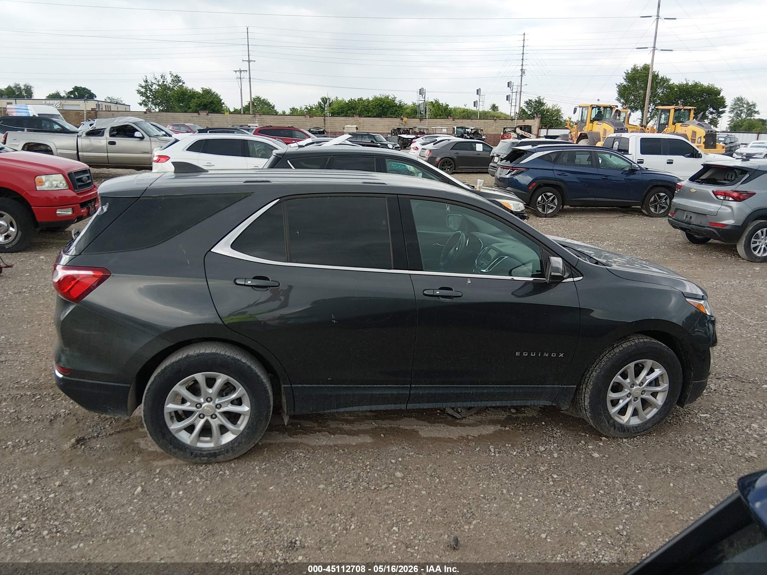 2019 Chevrolet Equinox Lt Gray vin: 2GNAXKEV3K6161072