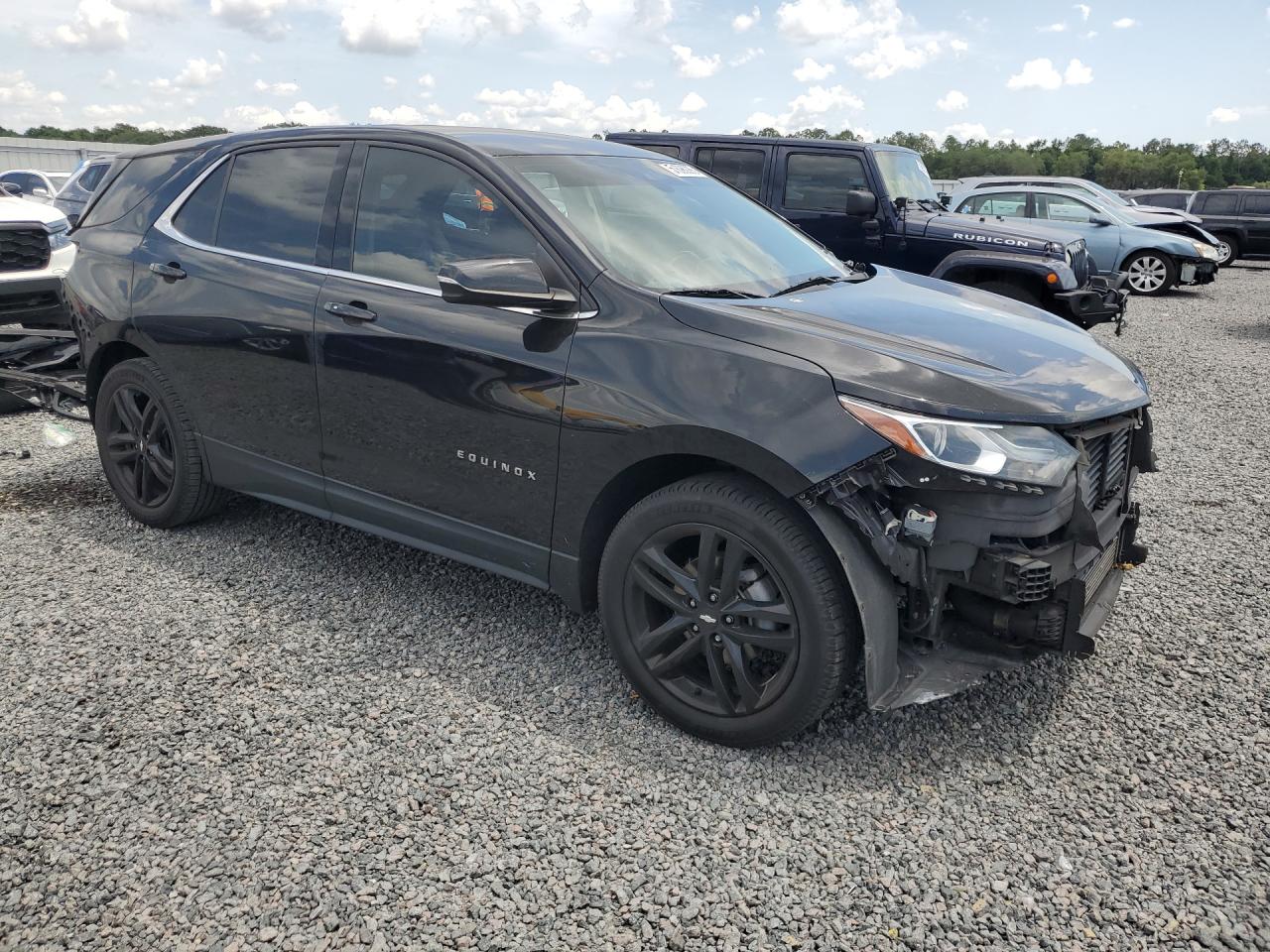 2020 Chevrolet Equinox Lt Черный vin: 2GNAXKEV3L6152485