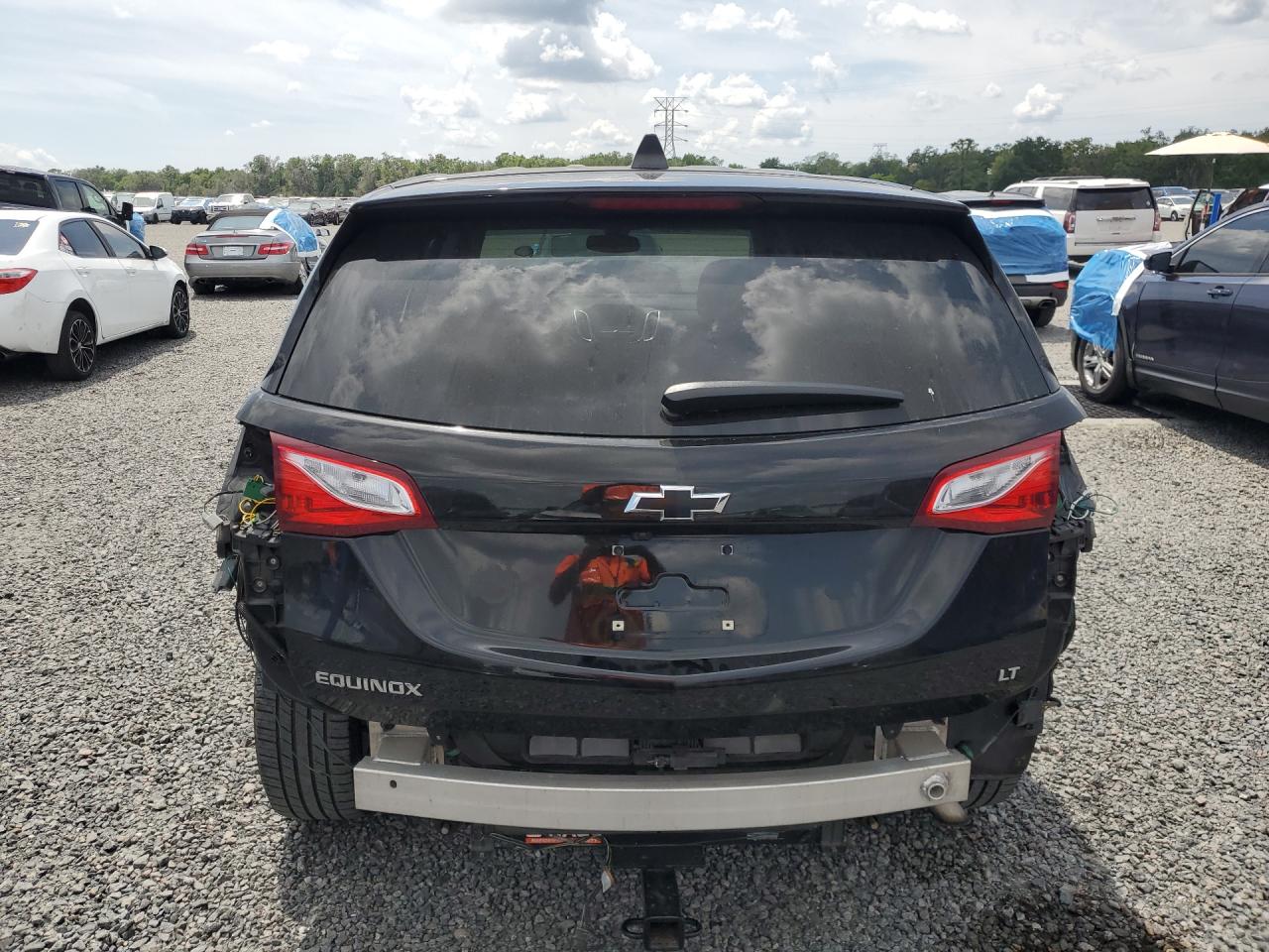 2020 Chevrolet Equinox Lt Черный vin: 2GNAXKEV3L6152485
