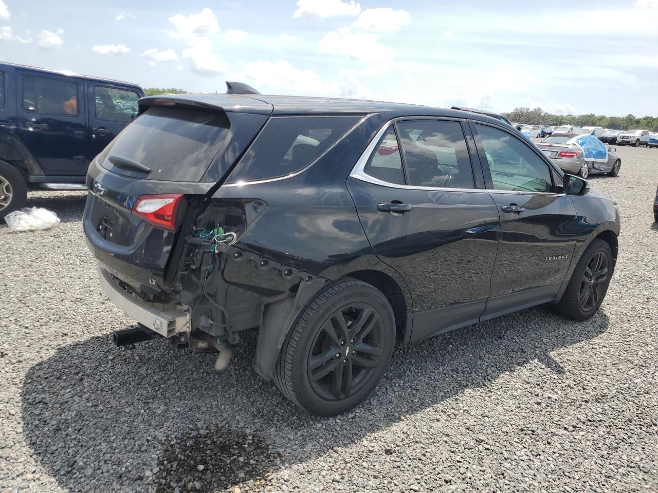 2020 Chevrolet Equinox Lt Черный vin: 2GNAXKEV3L6152485