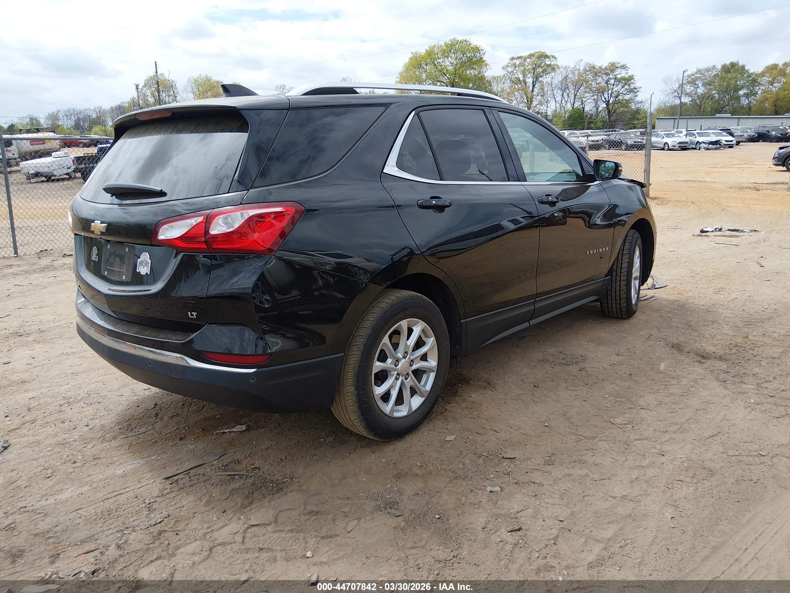2019 Chevrolet Equinox Lt Черный vin: 2GNAXKEV5K6282024
