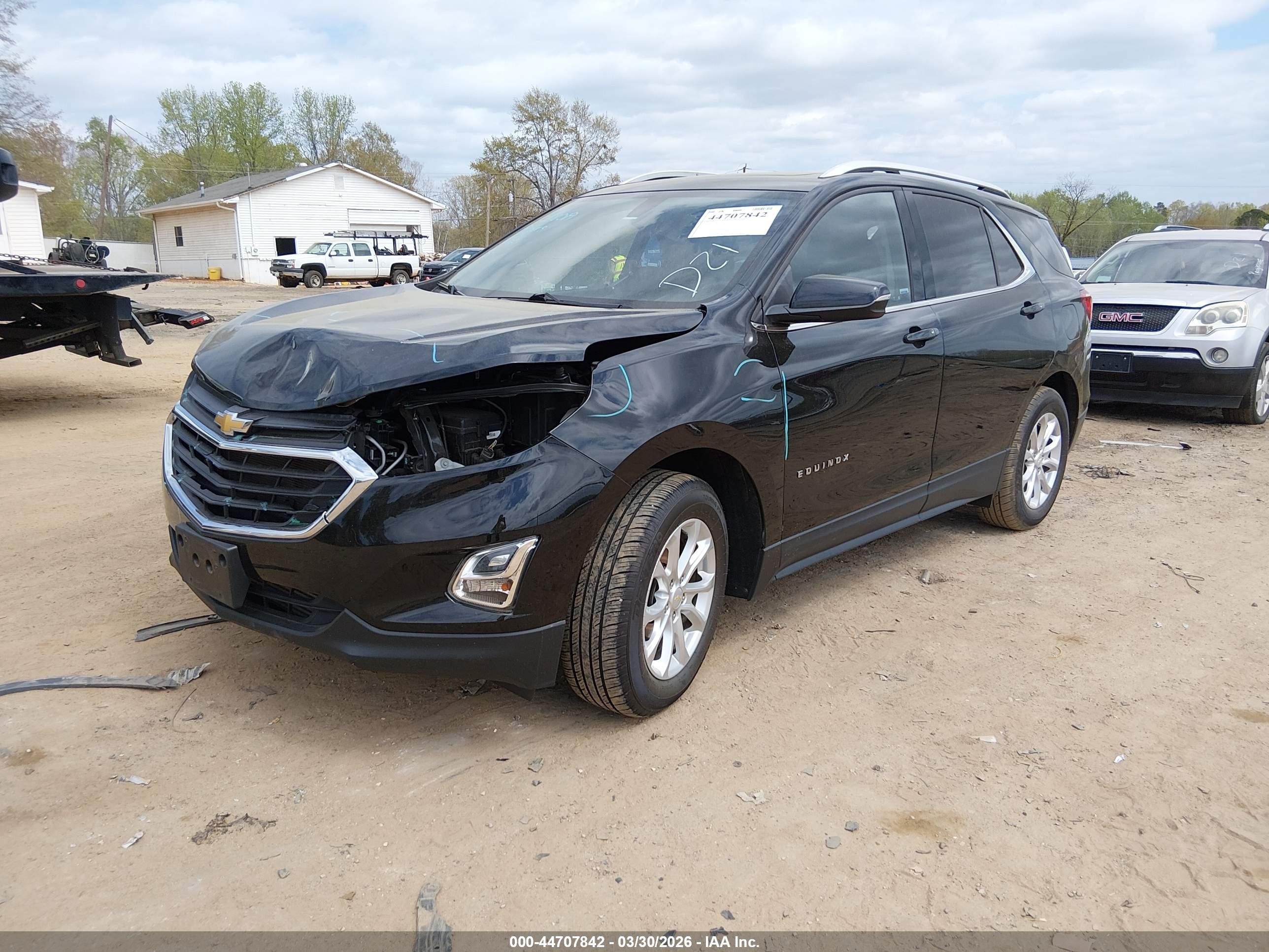 2019 Chevrolet Equinox Lt Черный vin: 2GNAXKEV5K6282024