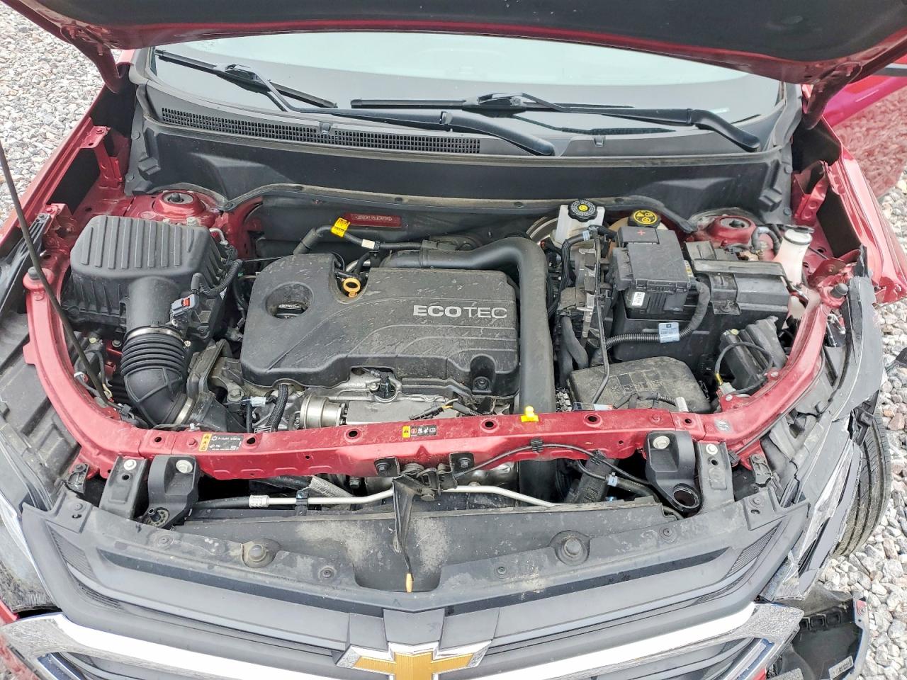 2020 Chevrolet Equinox Lt Red vin: 2GNAXKEV5L6247646
