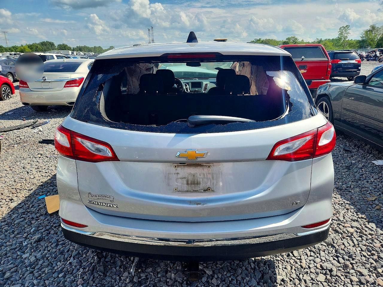 2019 Chevrolet Equinox Lt Silver vin: 2GNAXKEV6K6202925