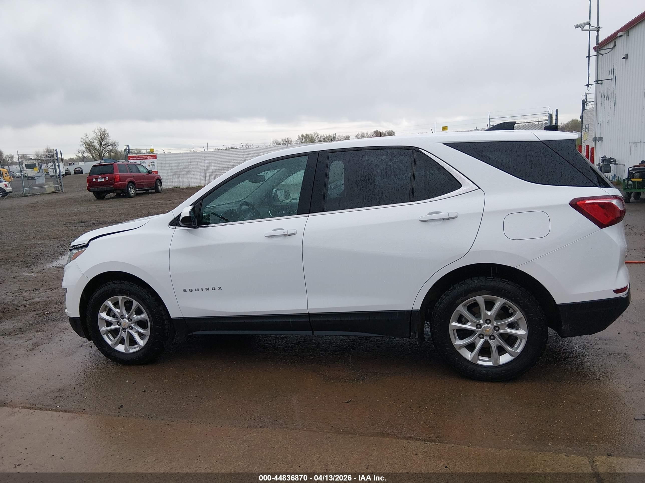 2020 Chevrolet Equinox Lt Белый vin: 2GNAXKEV6L6222450