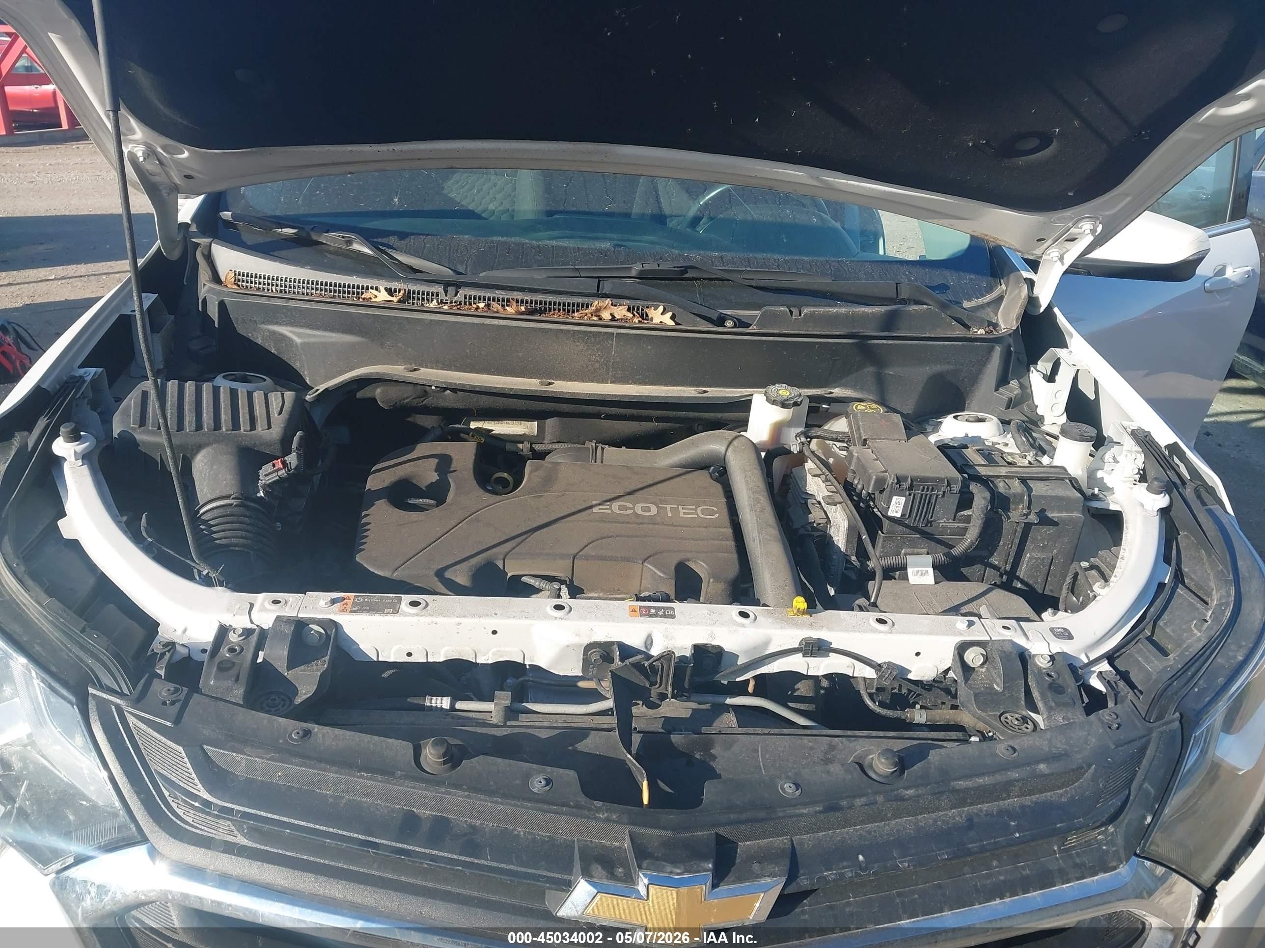 2019 Chevrolet Equinox Lt Белый vin: 2GNAXKEV7K6162015