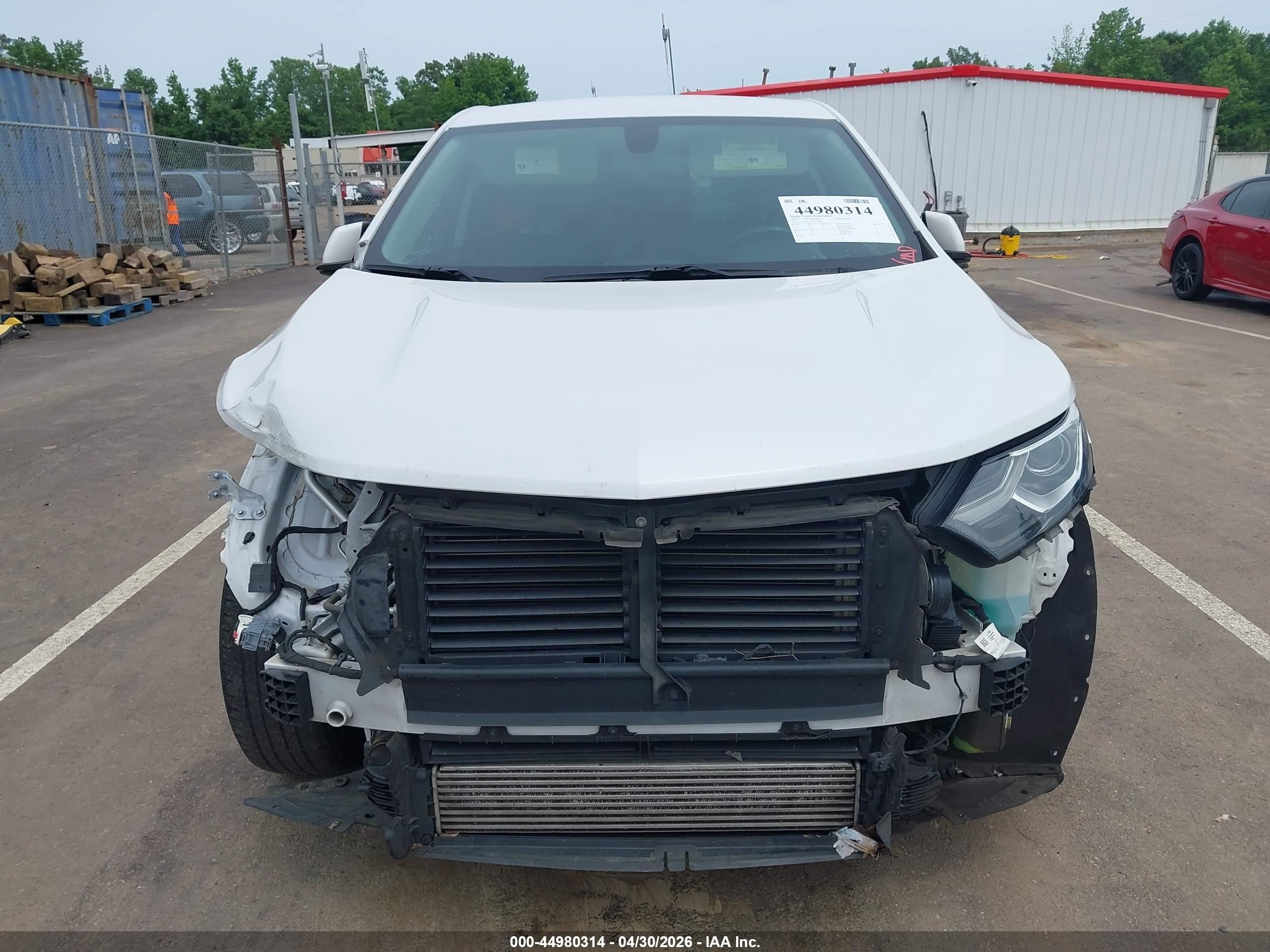 2019 Chevrolet Equinox Lt White vin: 2GNAXKEV9K6143689