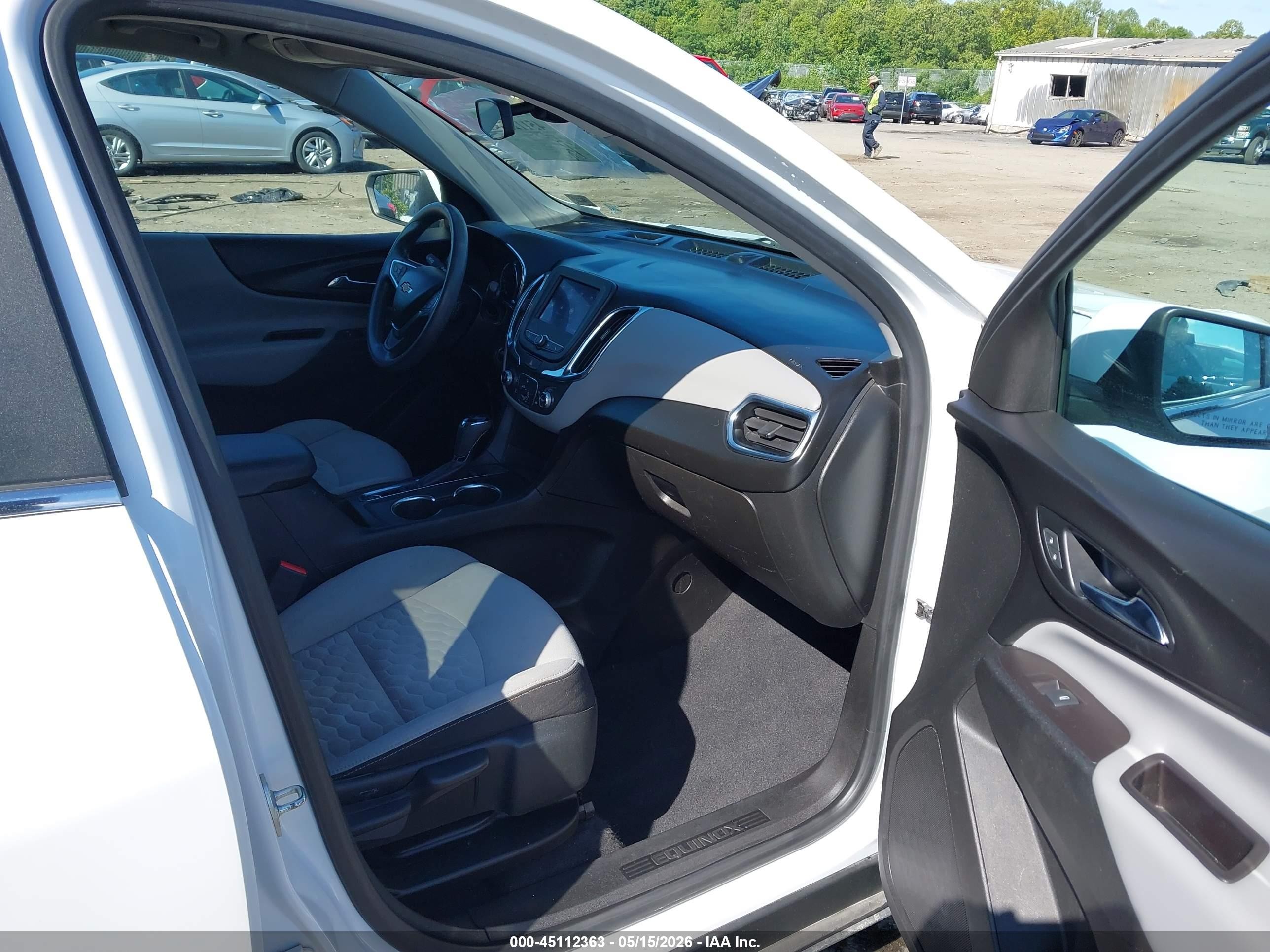 2021 Chevrolet Equinox Fwd Lt White vin: 2GNAXKEVXM6120747