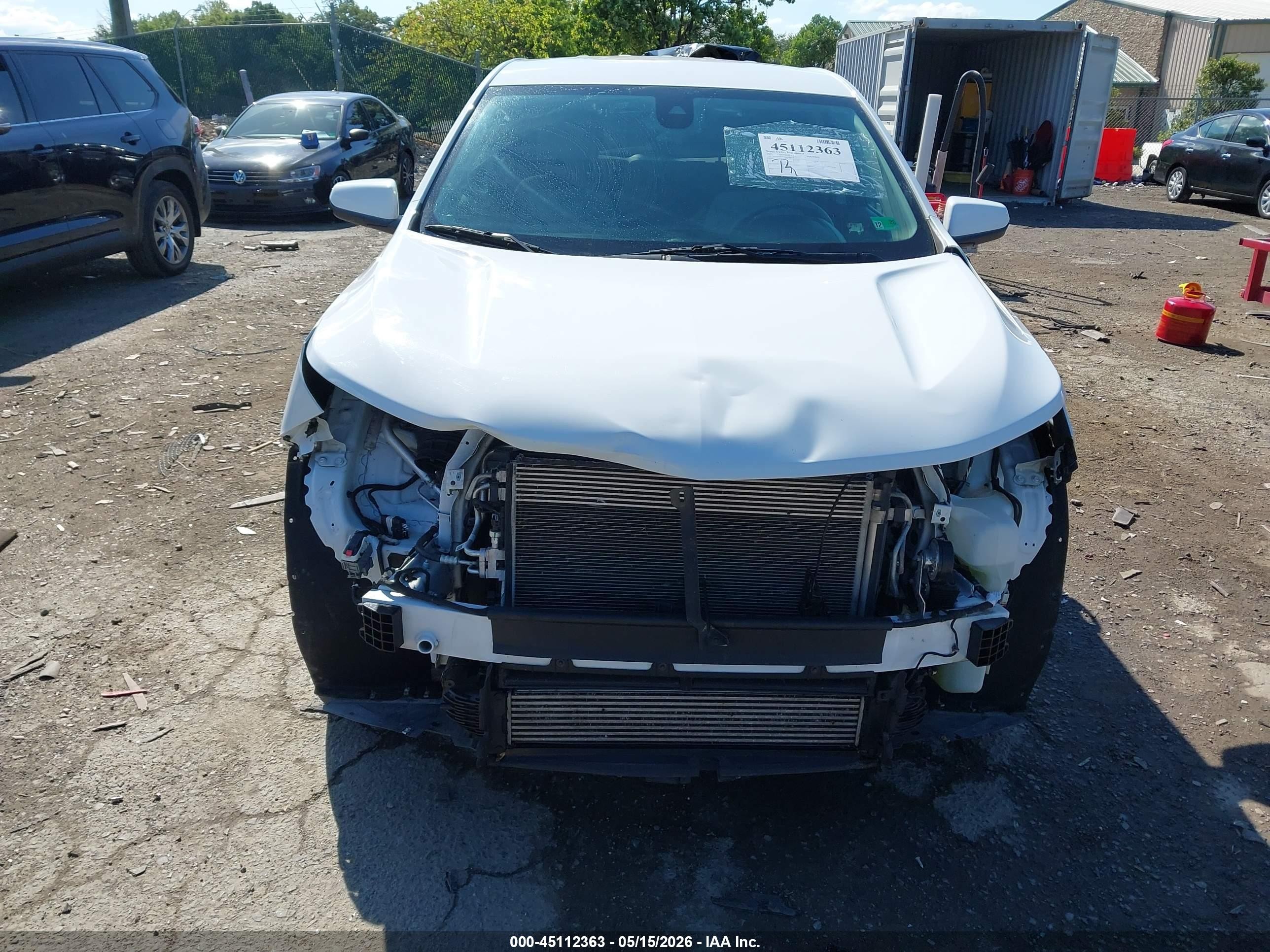 2021 Chevrolet Equinox Fwd Lt White vin: 2GNAXKEVXM6120747