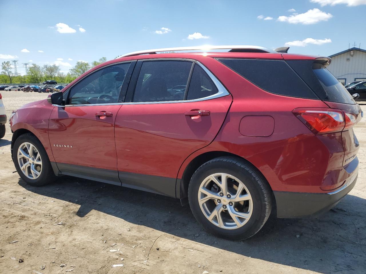2018 Chevrolet Equinox Lt Red vin: 2GNAXKEX8J6287475