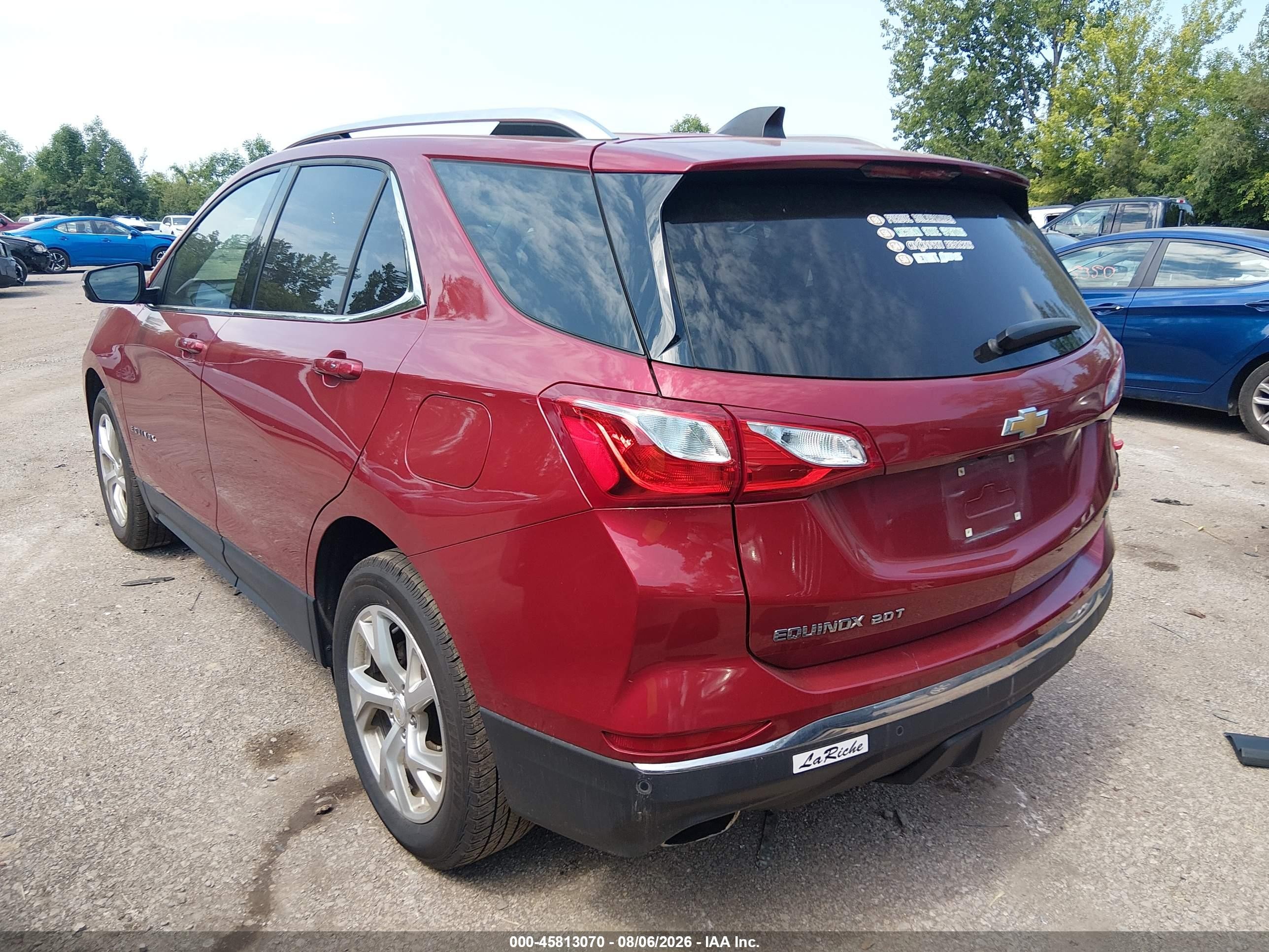 2019 Chevrolet Equinox Lt Красный vin: 2GNAXLEX3K6106256