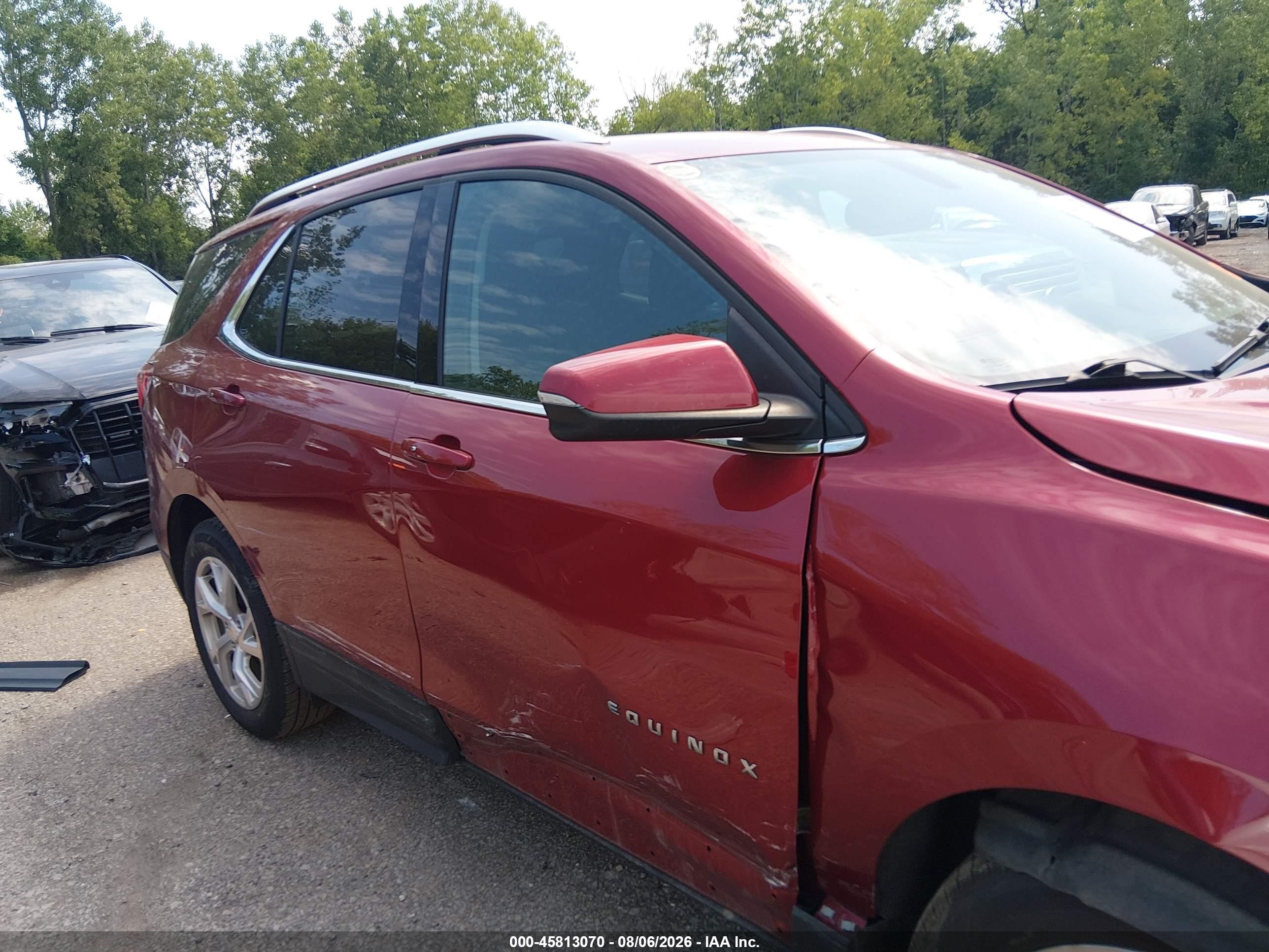 2019 Chevrolet Equinox Lt Красный vin: 2GNAXLEX3K6106256