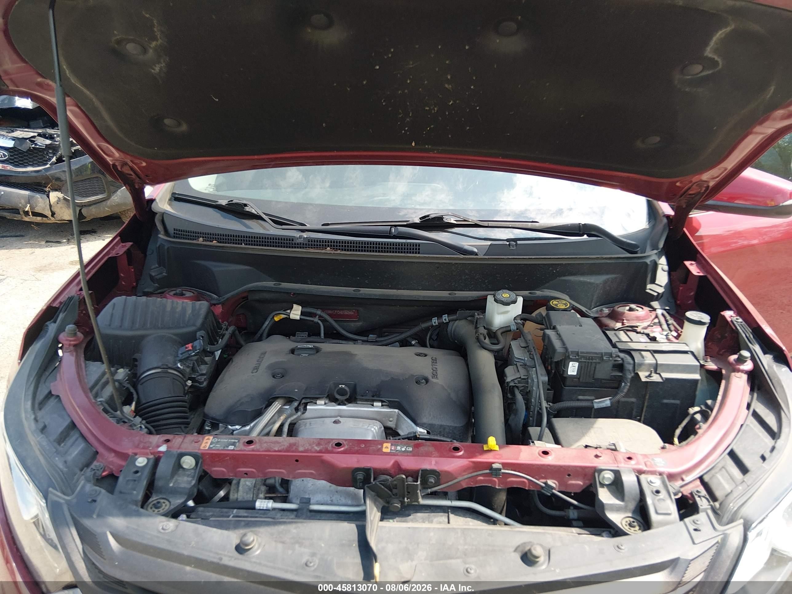 2019 Chevrolet Equinox Lt Красный vin: 2GNAXLEX3K6106256
