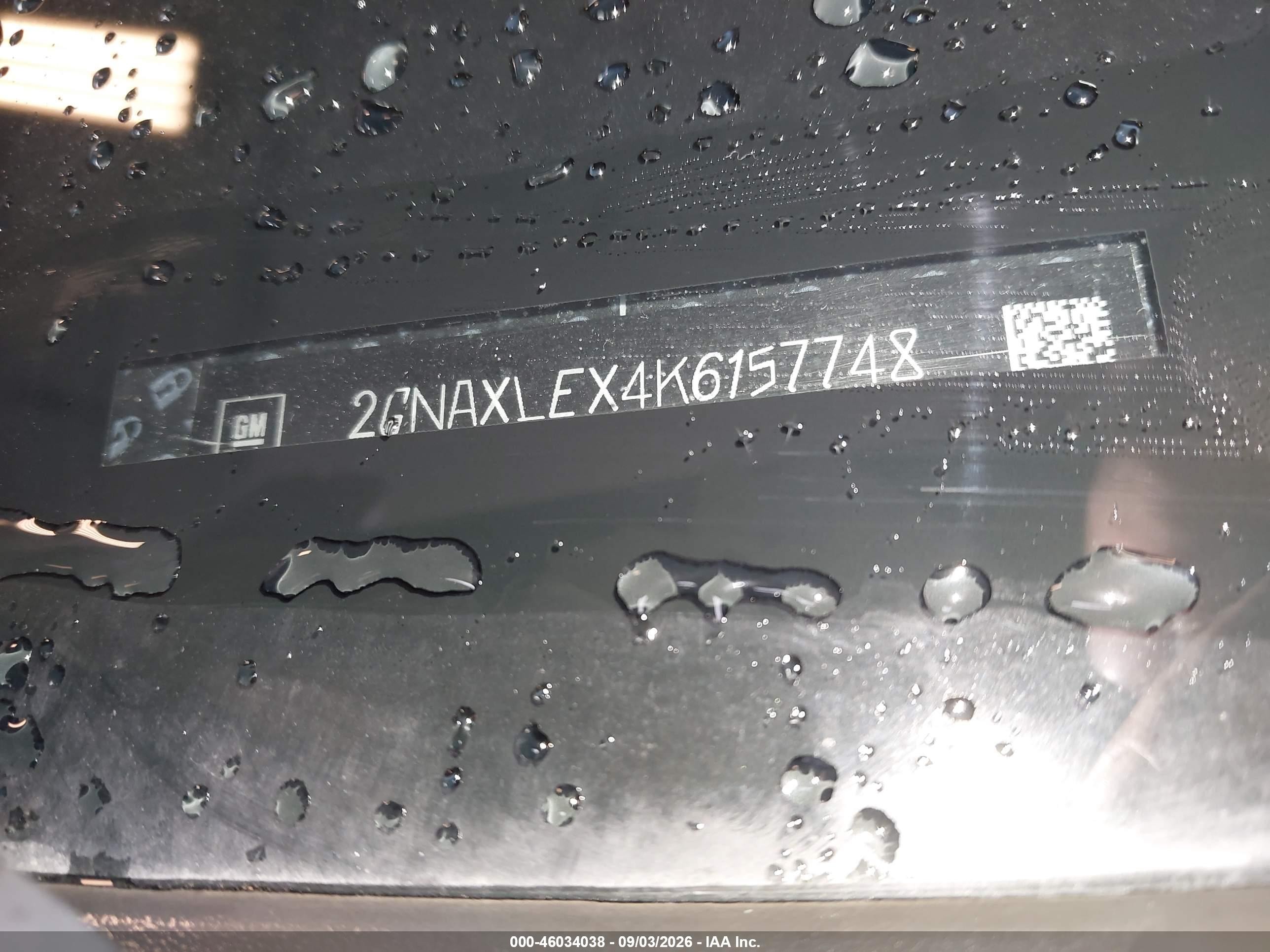 2019 Chevrolet Equinox Lt Черный vin: 2GNAXLEX4K6157748