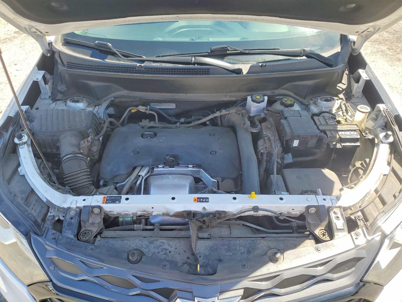 2019 Chevrolet Equinox Lt White vin: 2GNAXLEX4K6226454