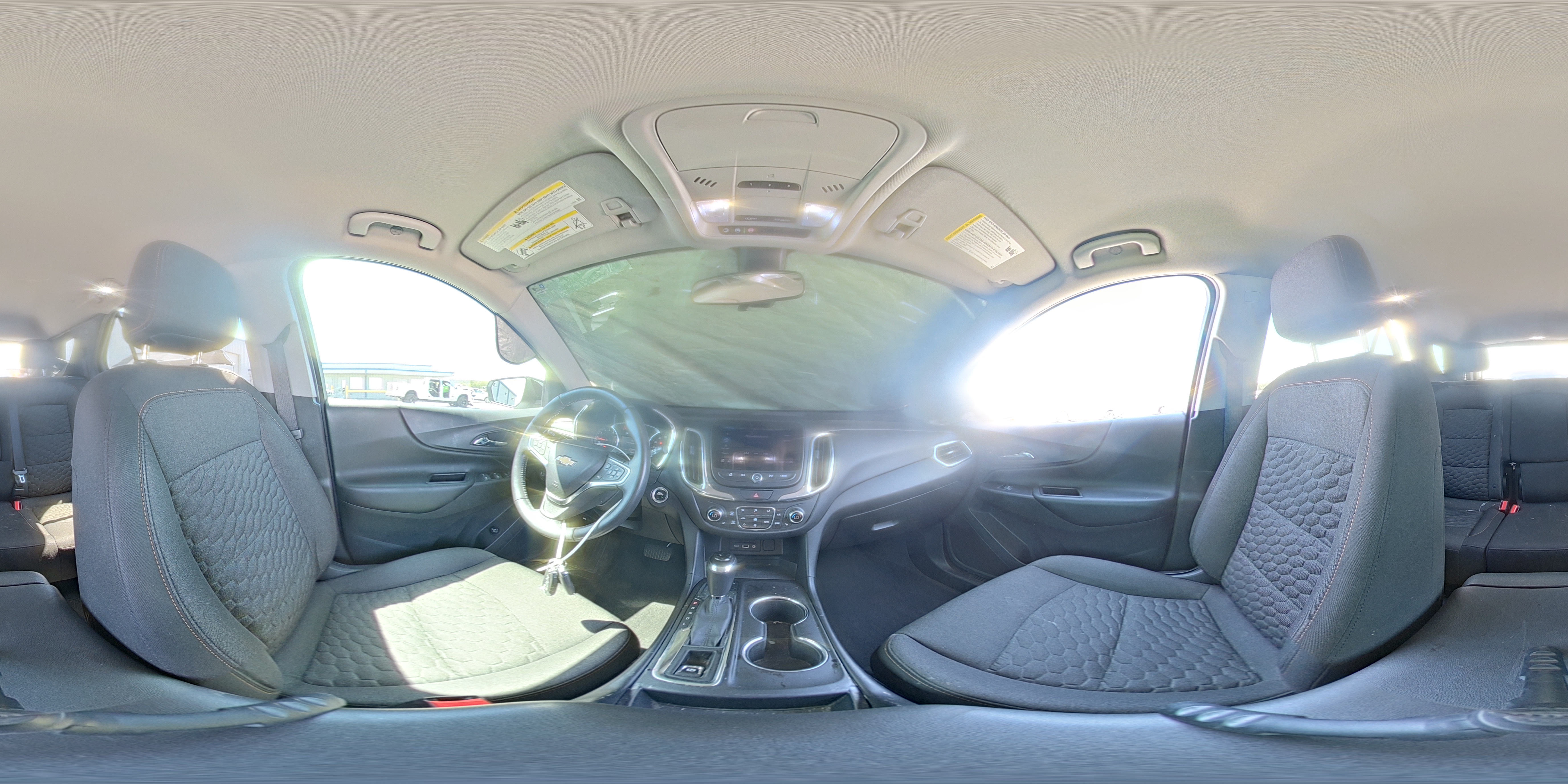 2019 Chevrolet Equinox Lt White vin: 2GNAXLEX4K6226454