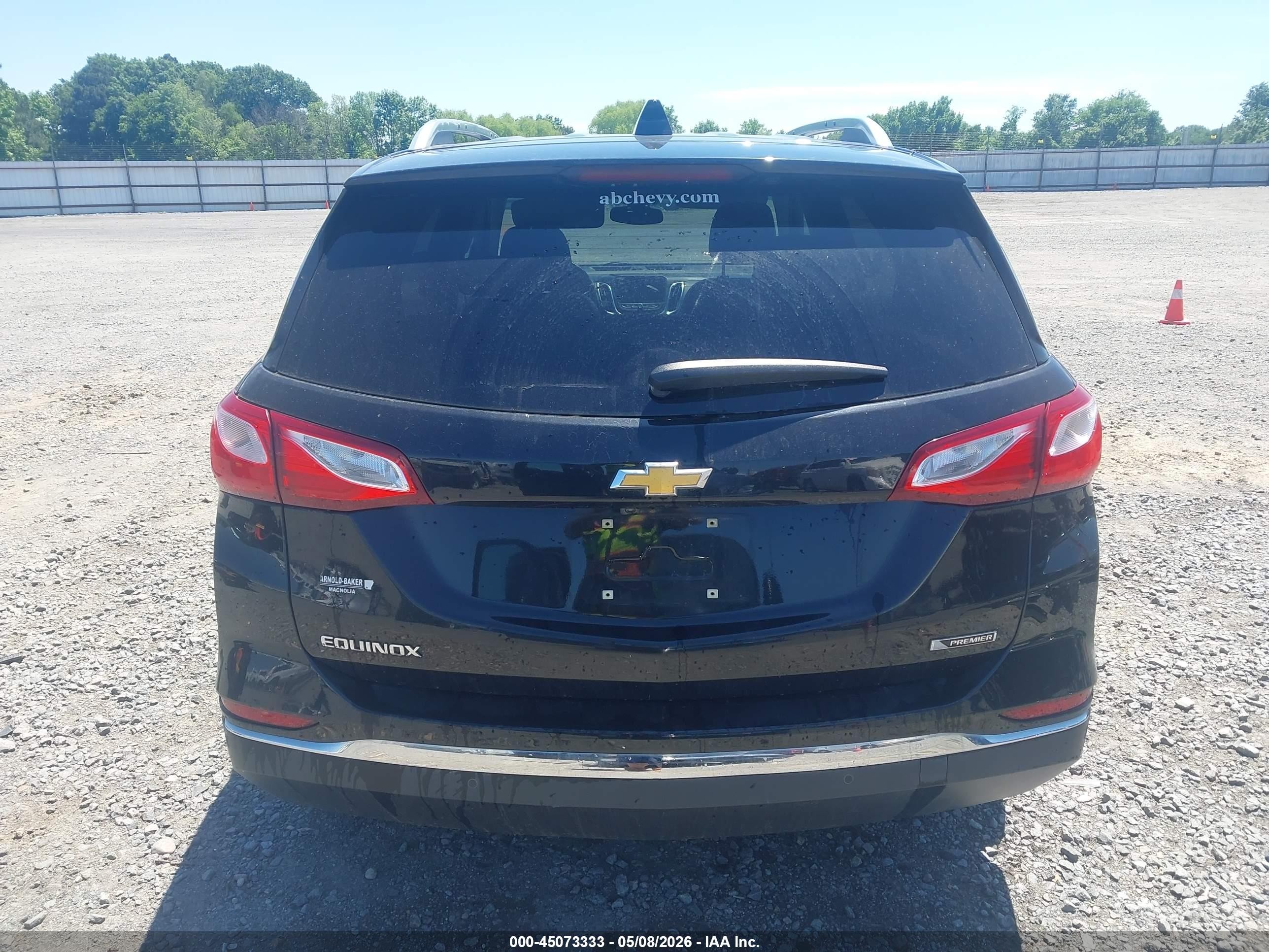 2018 Chevrolet Equinox Premier Черный vin: 2GNAXMEV7J6121149