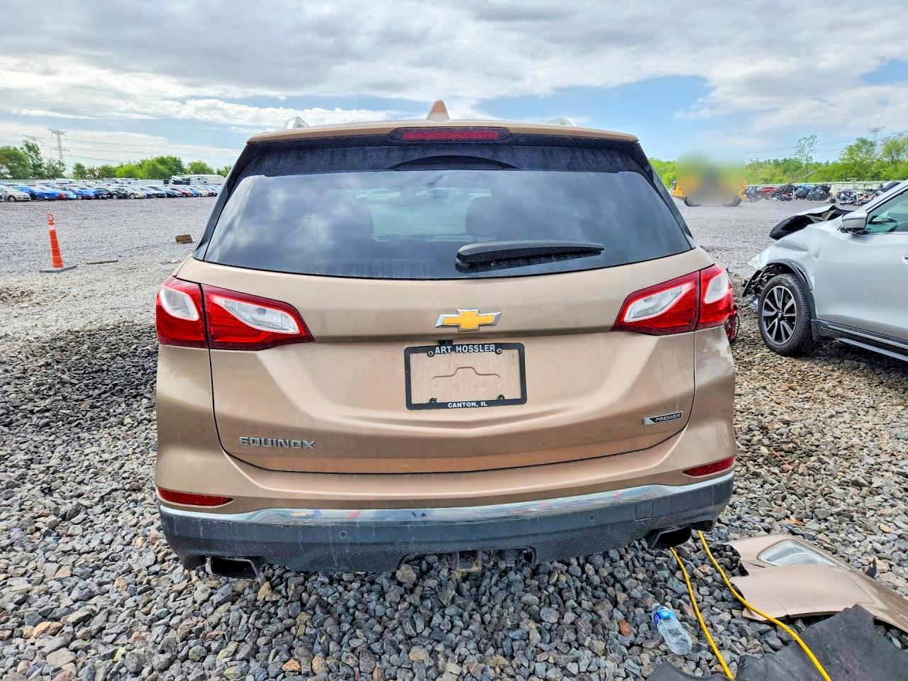 2018 Chevrolet Equinox Premier Tan vin: 2GNAXNEX9J6171767