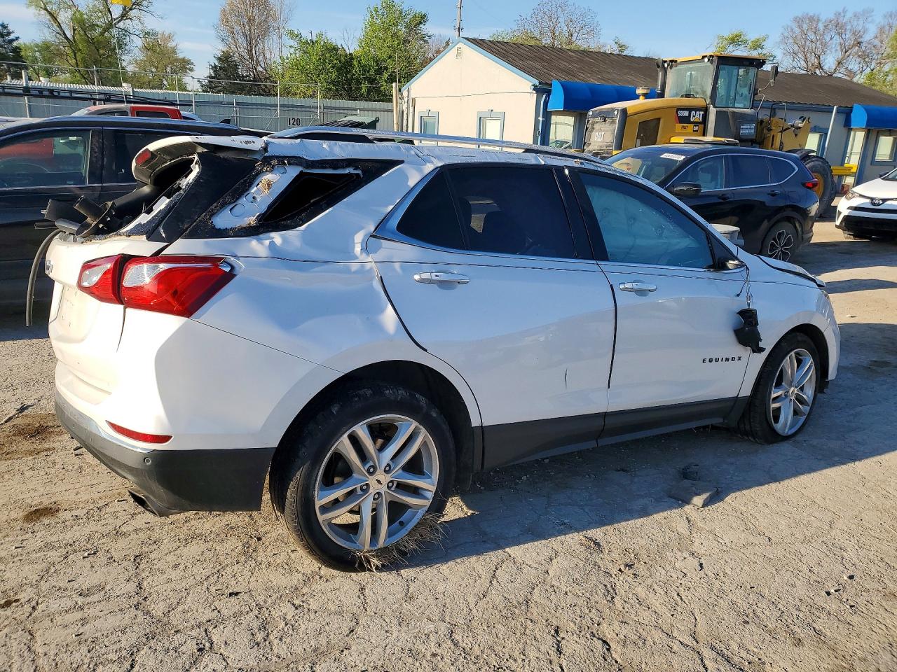 2019 Chevrolet Equinox Premier White vin: 2GNAXPEX0K6272032