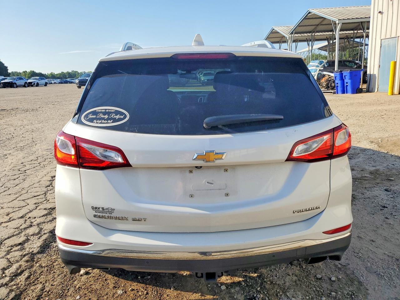 2019 Chevrolet Equinox Premier White vin: 2GNAXPEX0K6283841