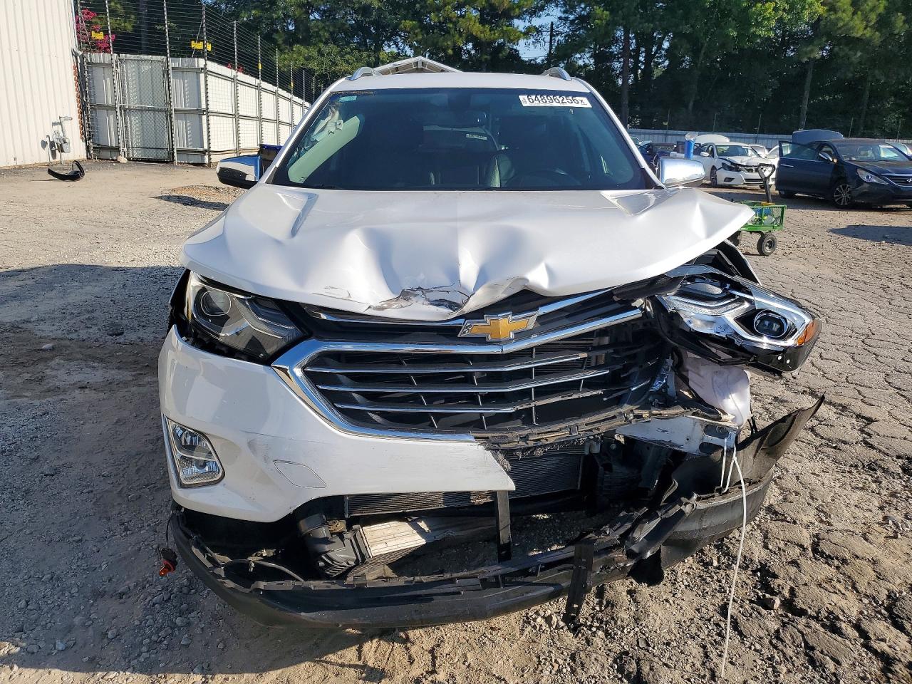 2019 Chevrolet Equinox Premier White vin: 2GNAXPEX0K6283841