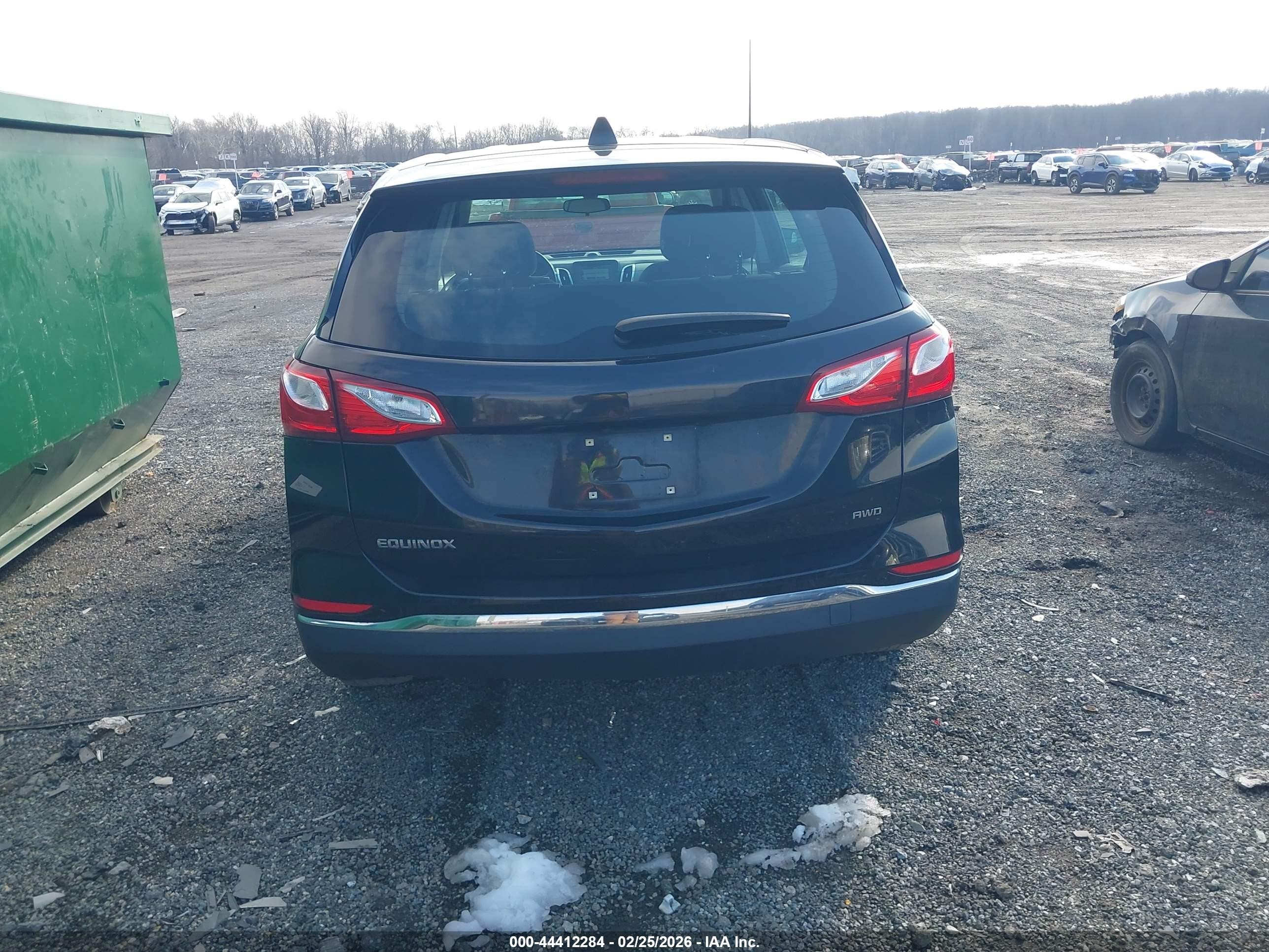 2018 Chevrolet Equinox Ls Black vin: 2GNAXREV8J6270117